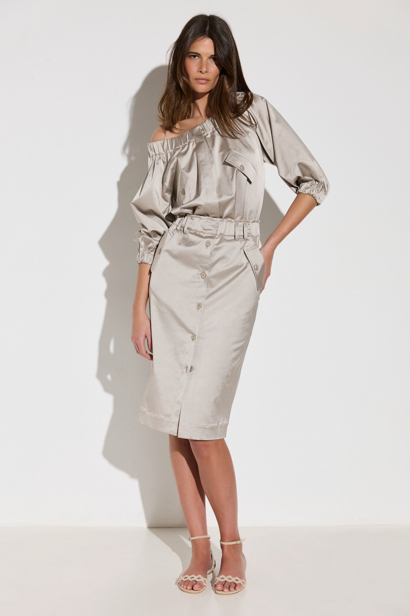 Robe midi MILITARE