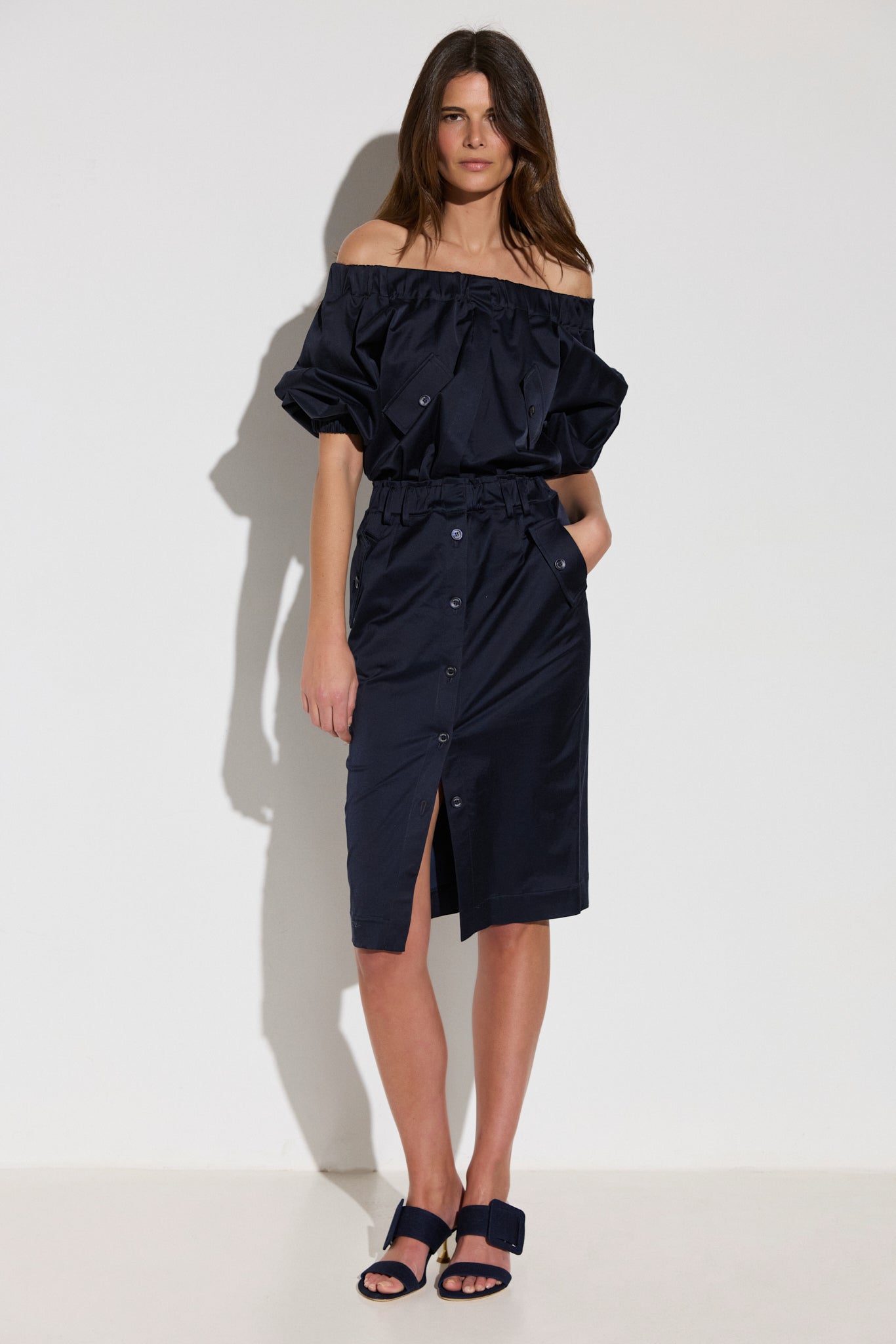 Robe midi MILITARE
