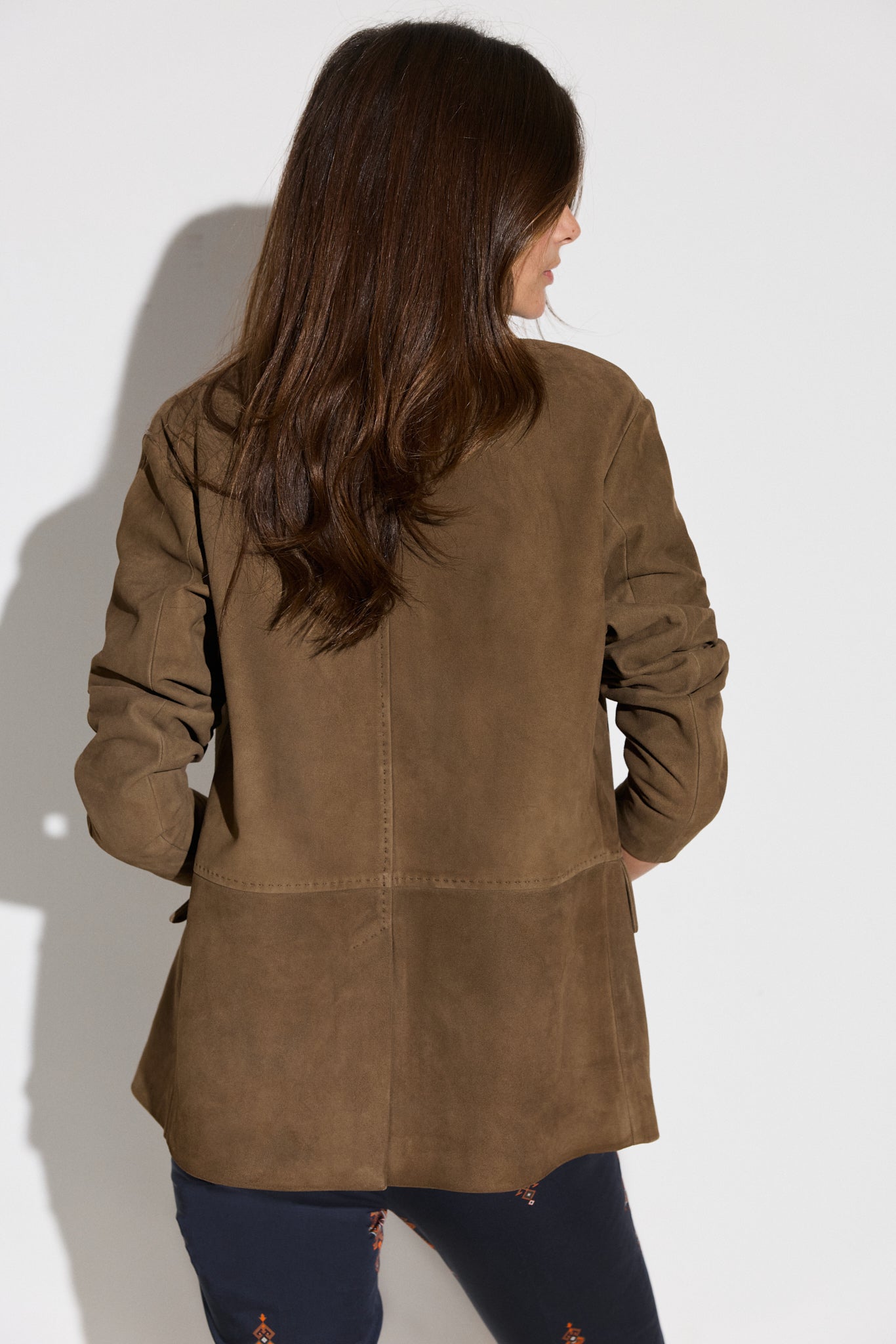Veste en suède PEINTRE