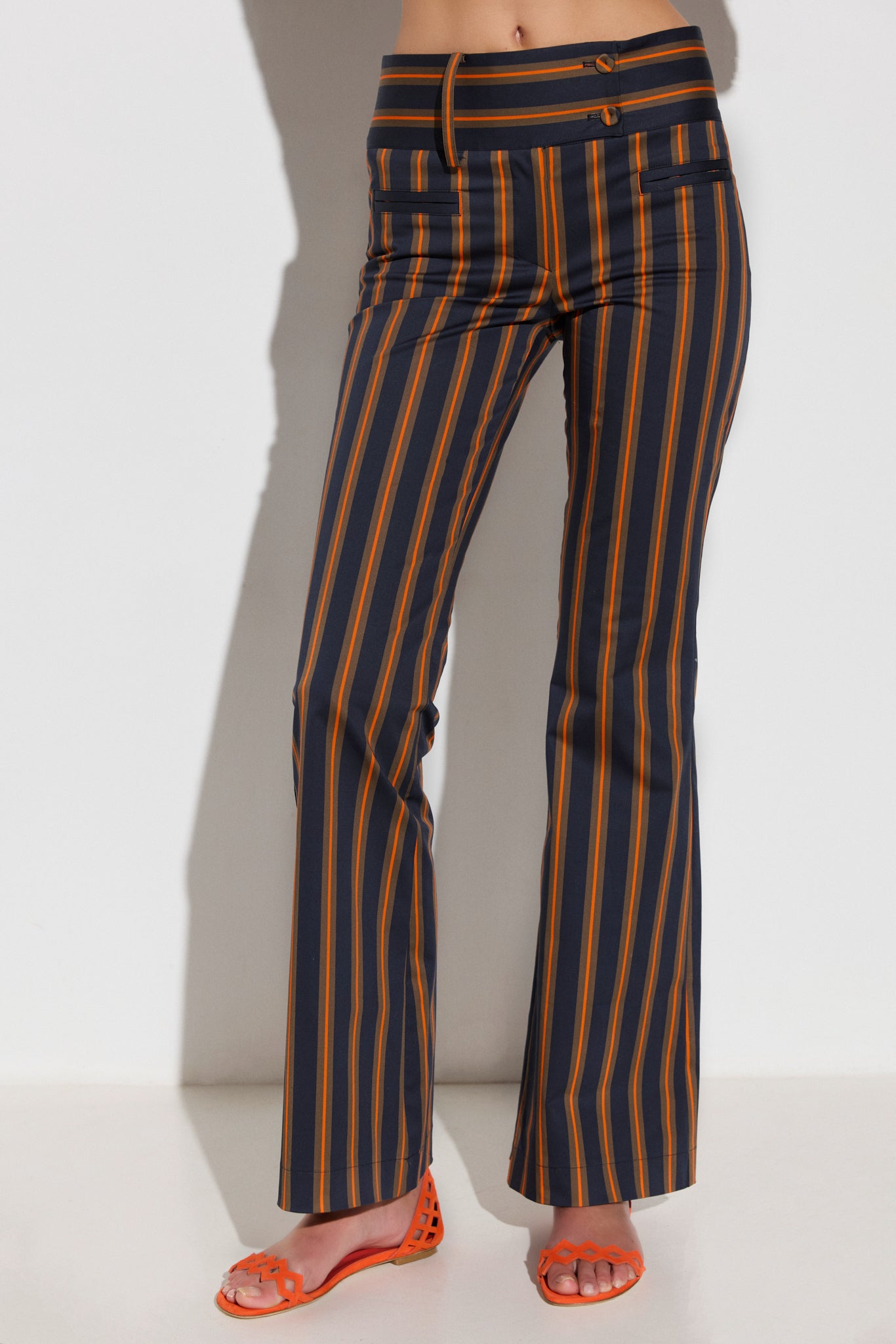 RIGA striped trousers