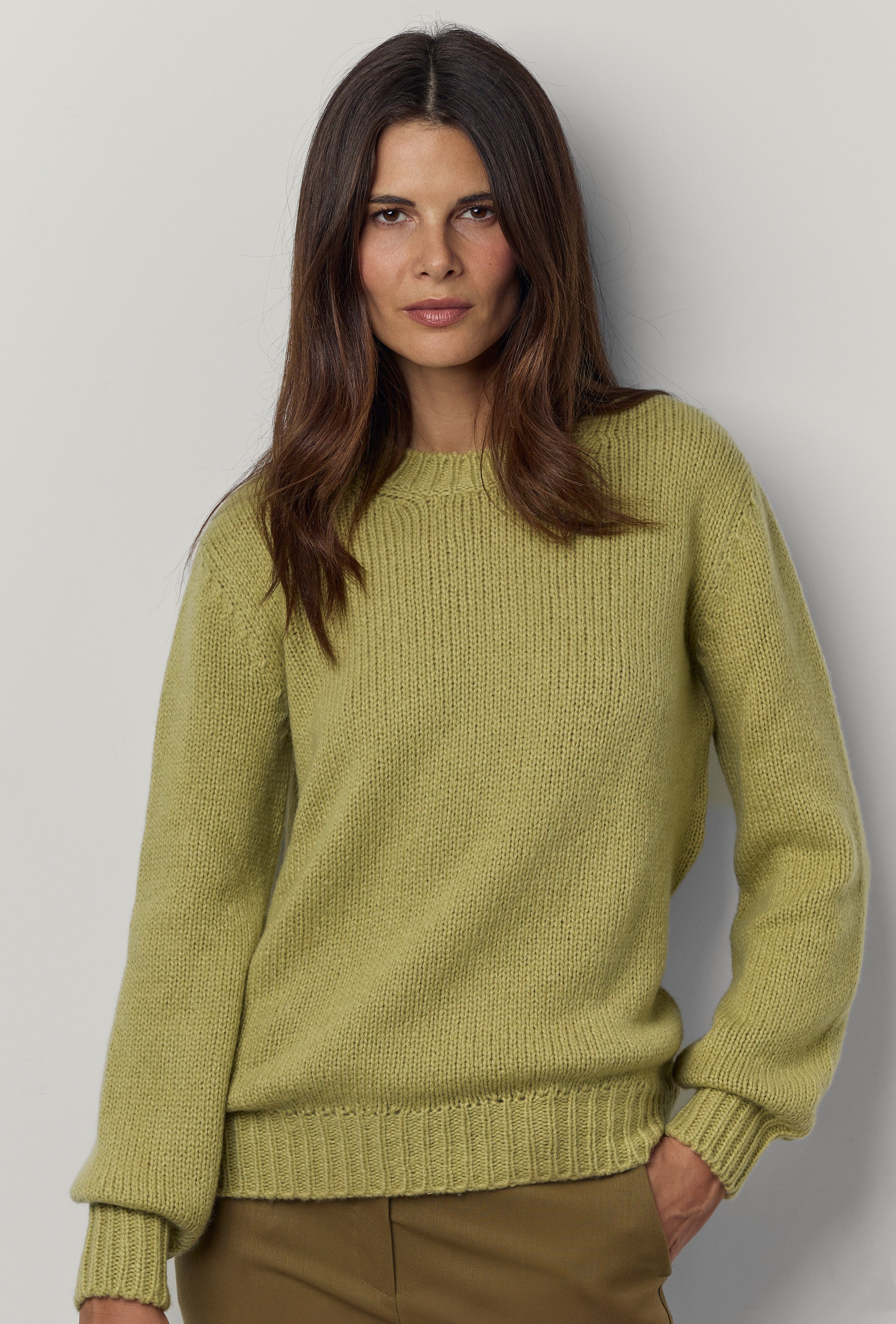 Cashmere and Silk Downy Sweater