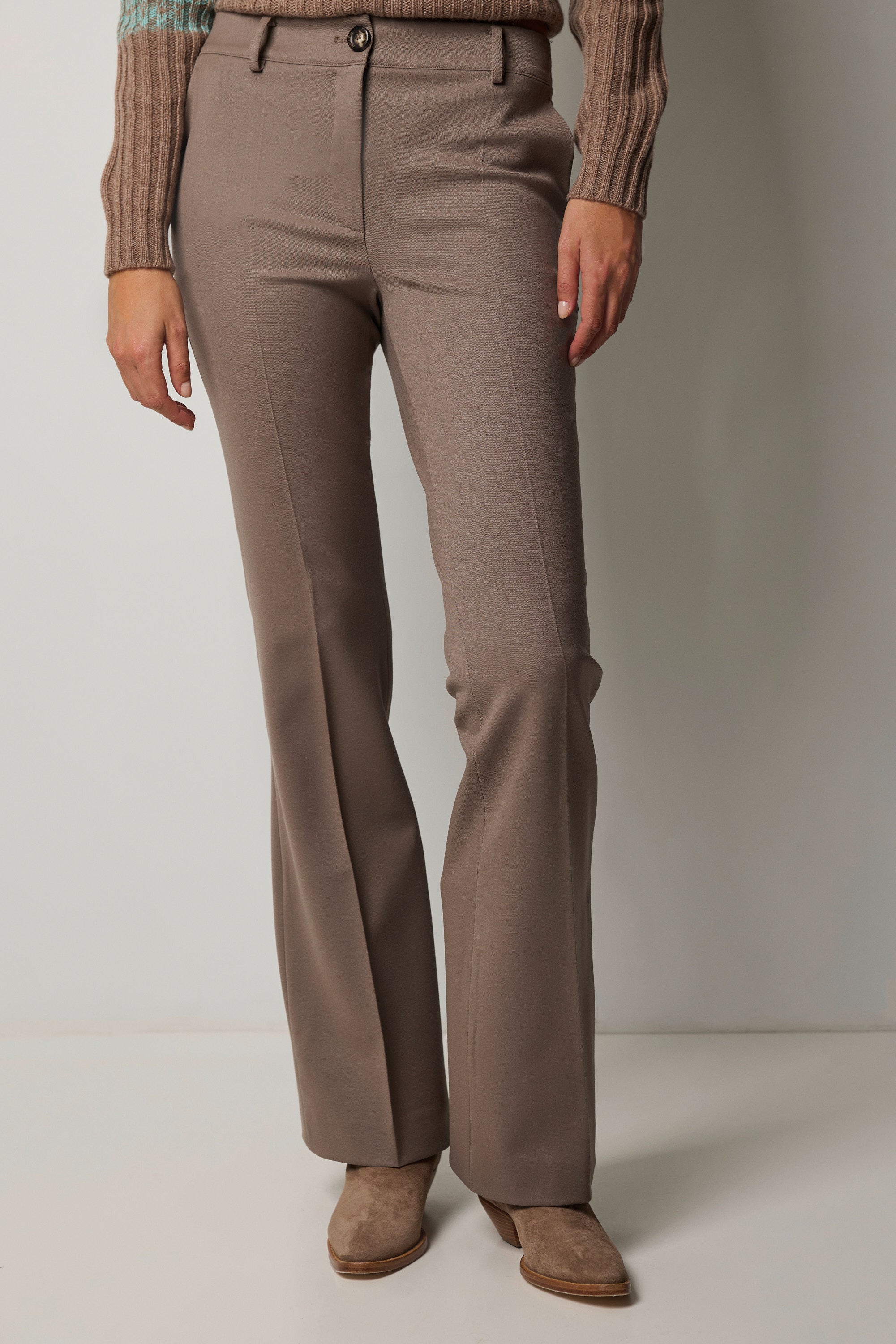 Pantalon en laine stretch BRIGITTE