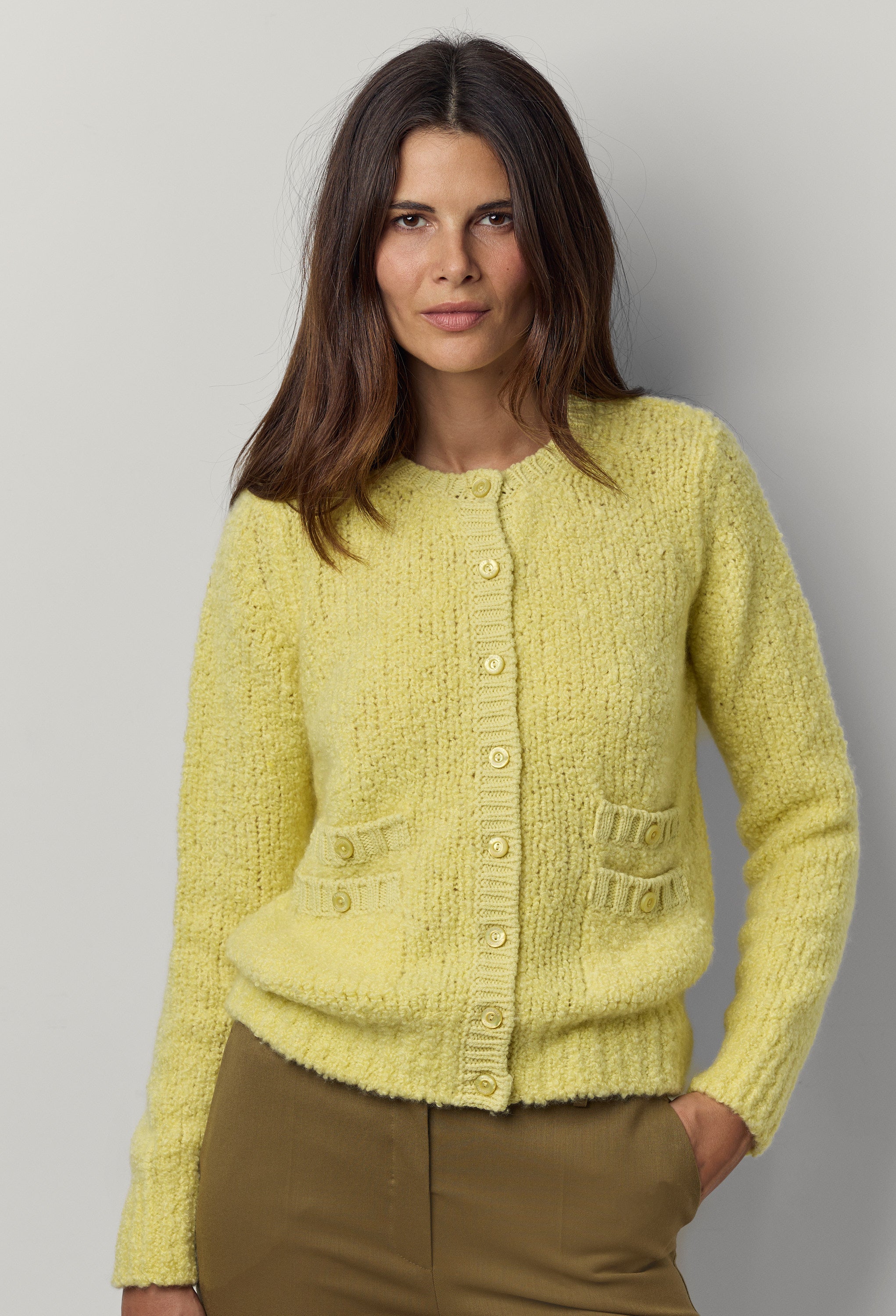 Bouclé Cardigan Jacket