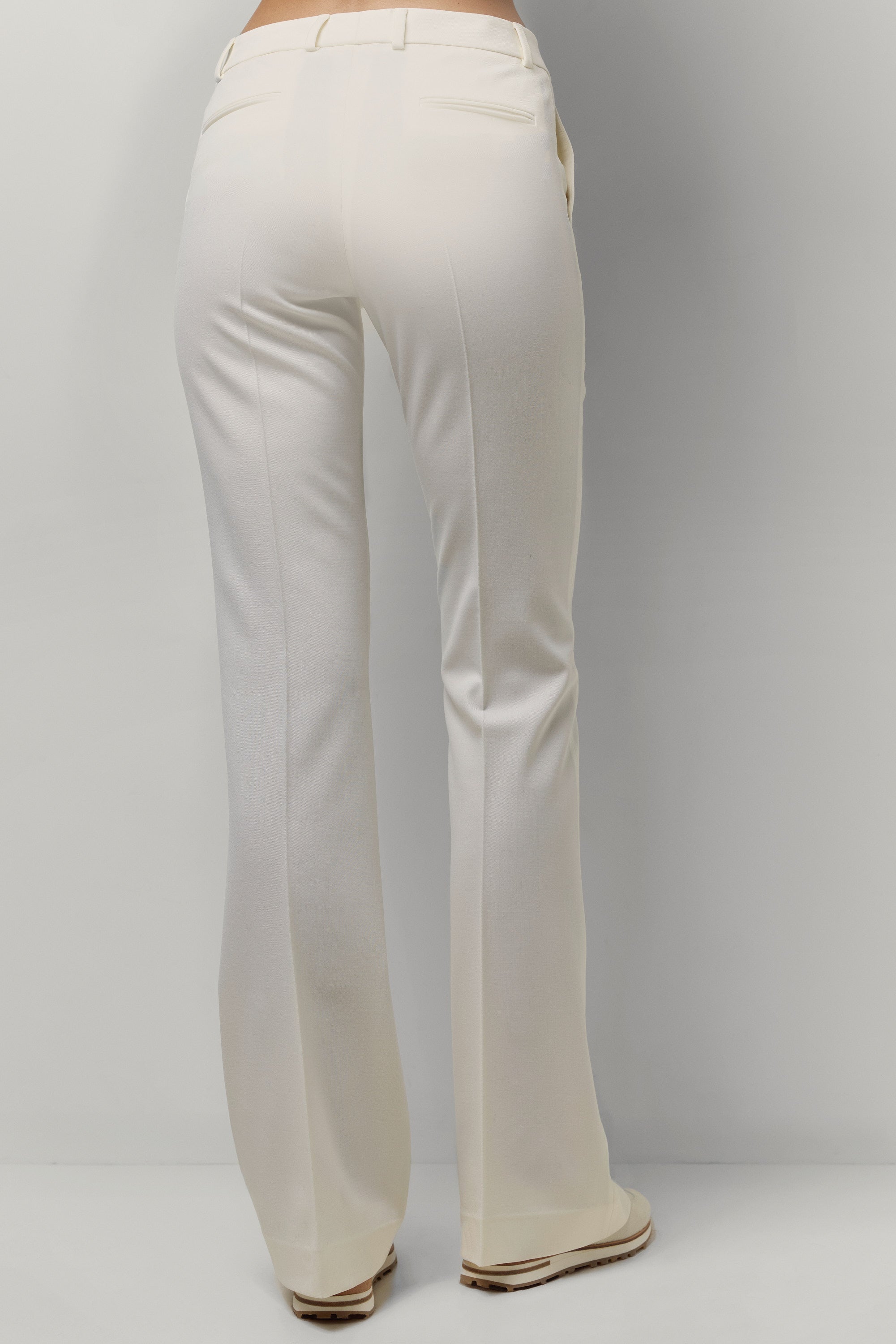 Pantalon Brigitte en laine stretch