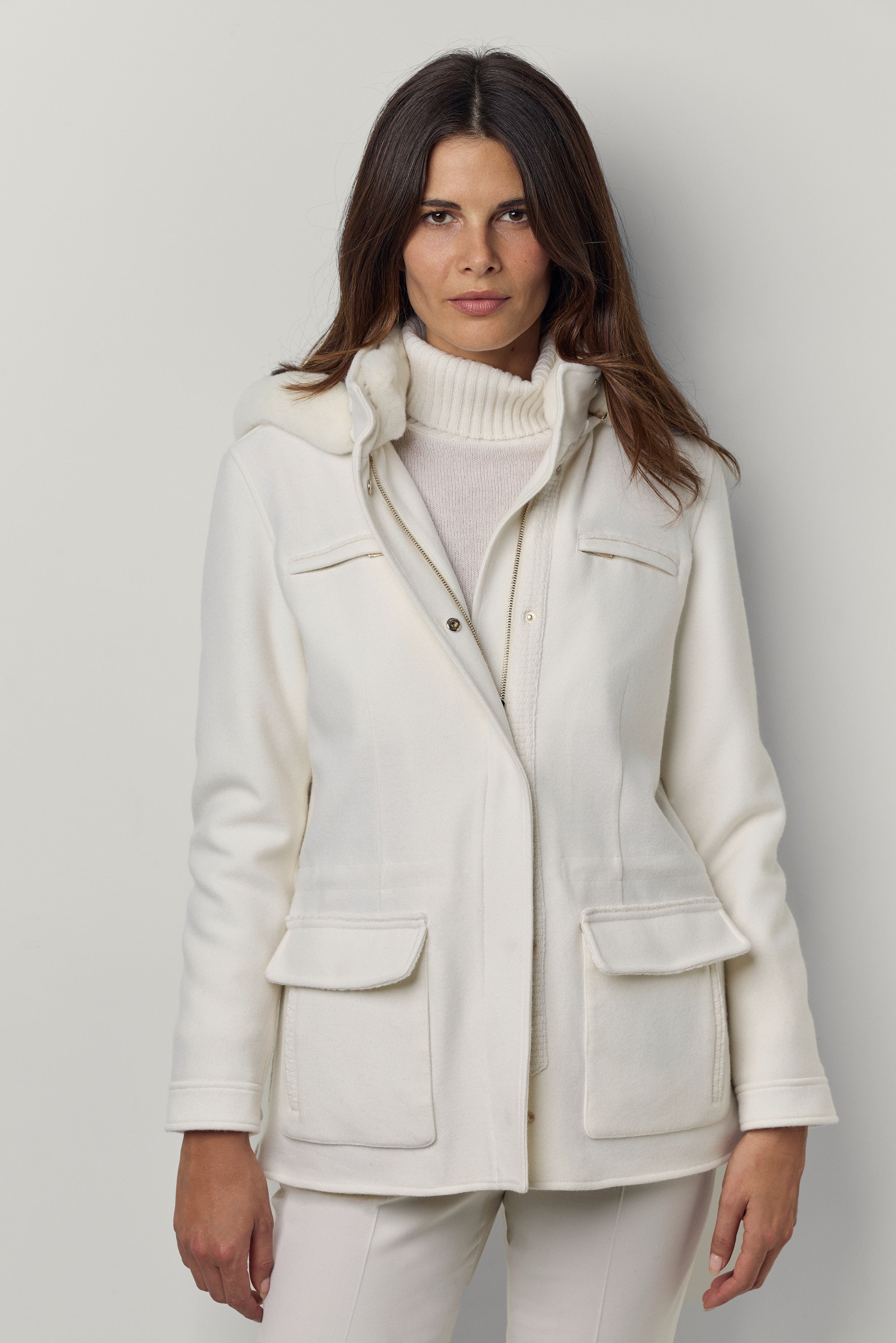 Parka Boyich doublée en vison