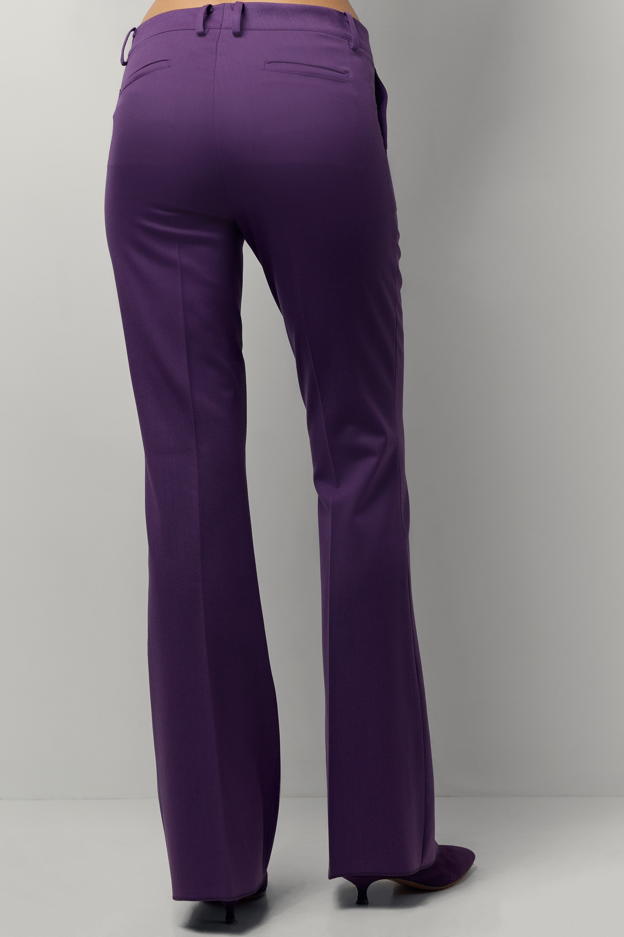 Pantalon Brigitte en laine stretch
