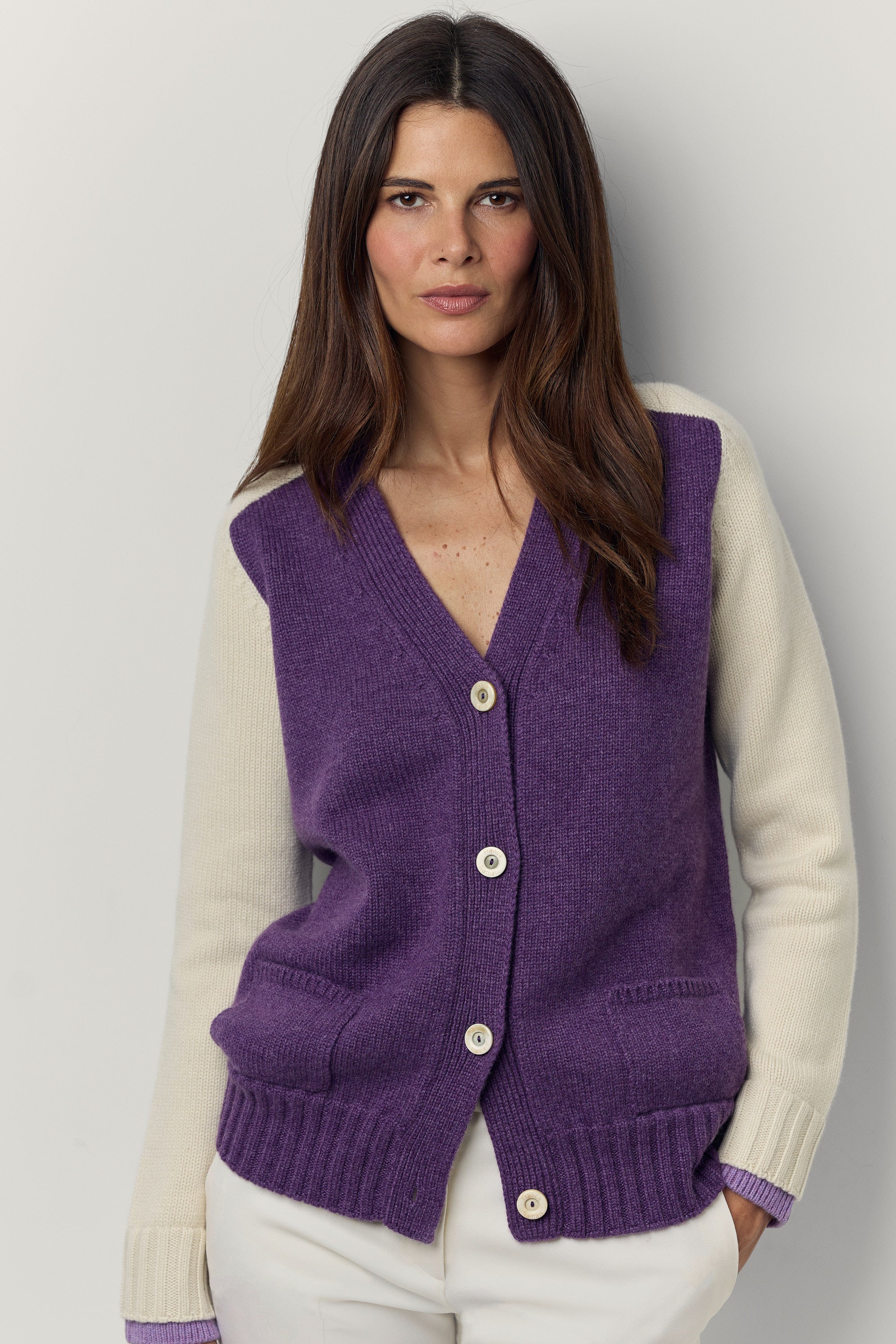 Cardigan Tricolore