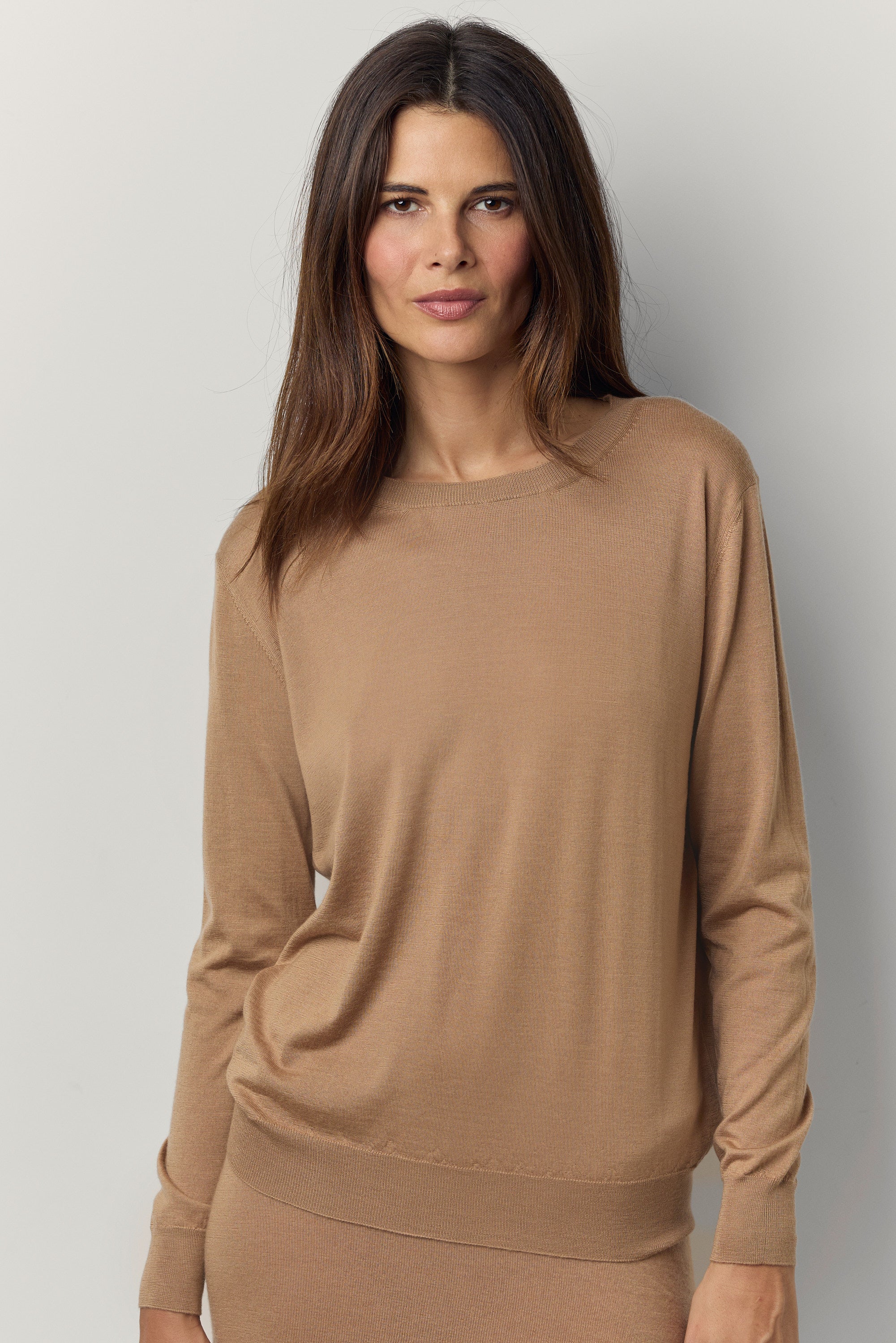 Pull en cachemire et soie
