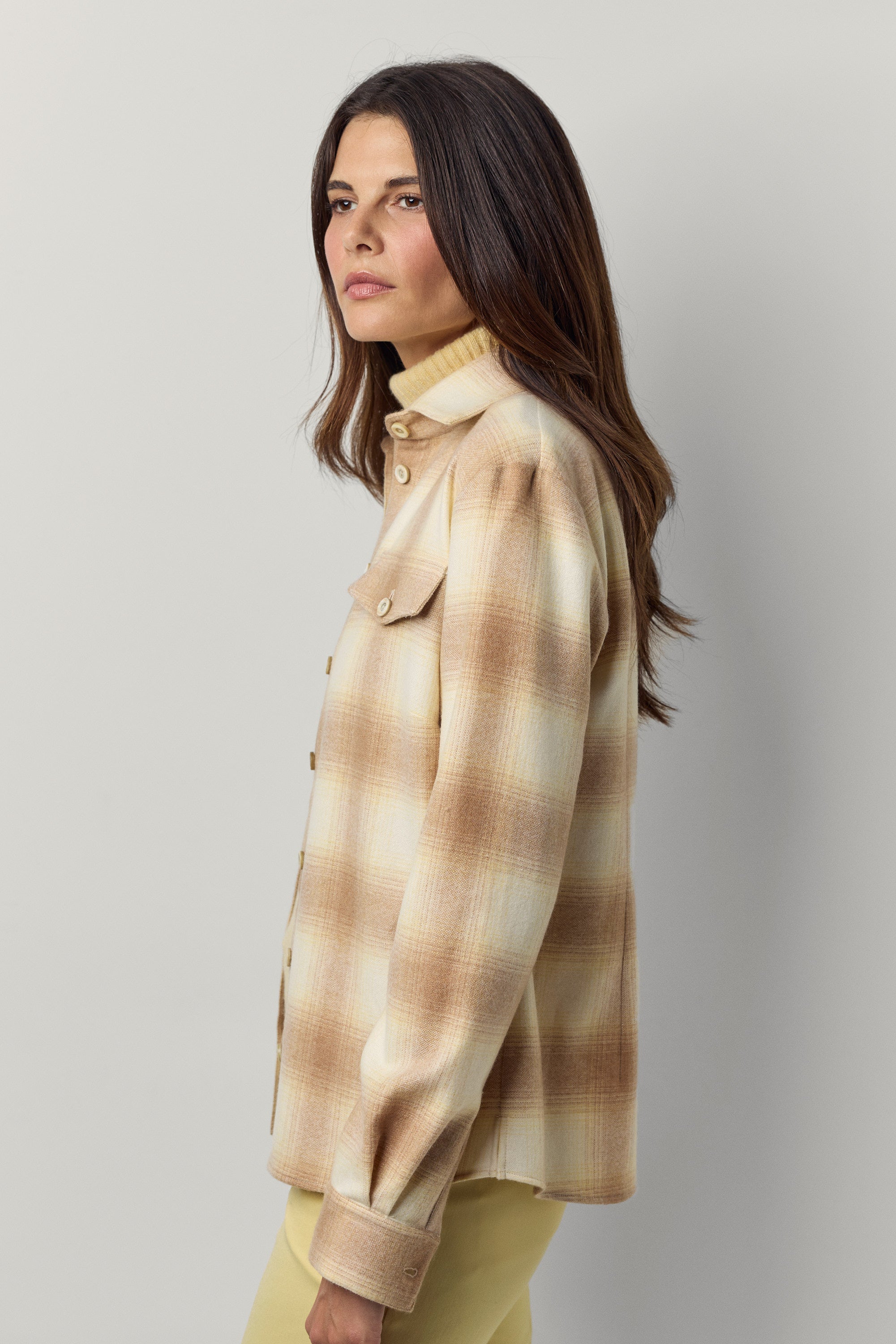 Cashmere Tartan Shirt