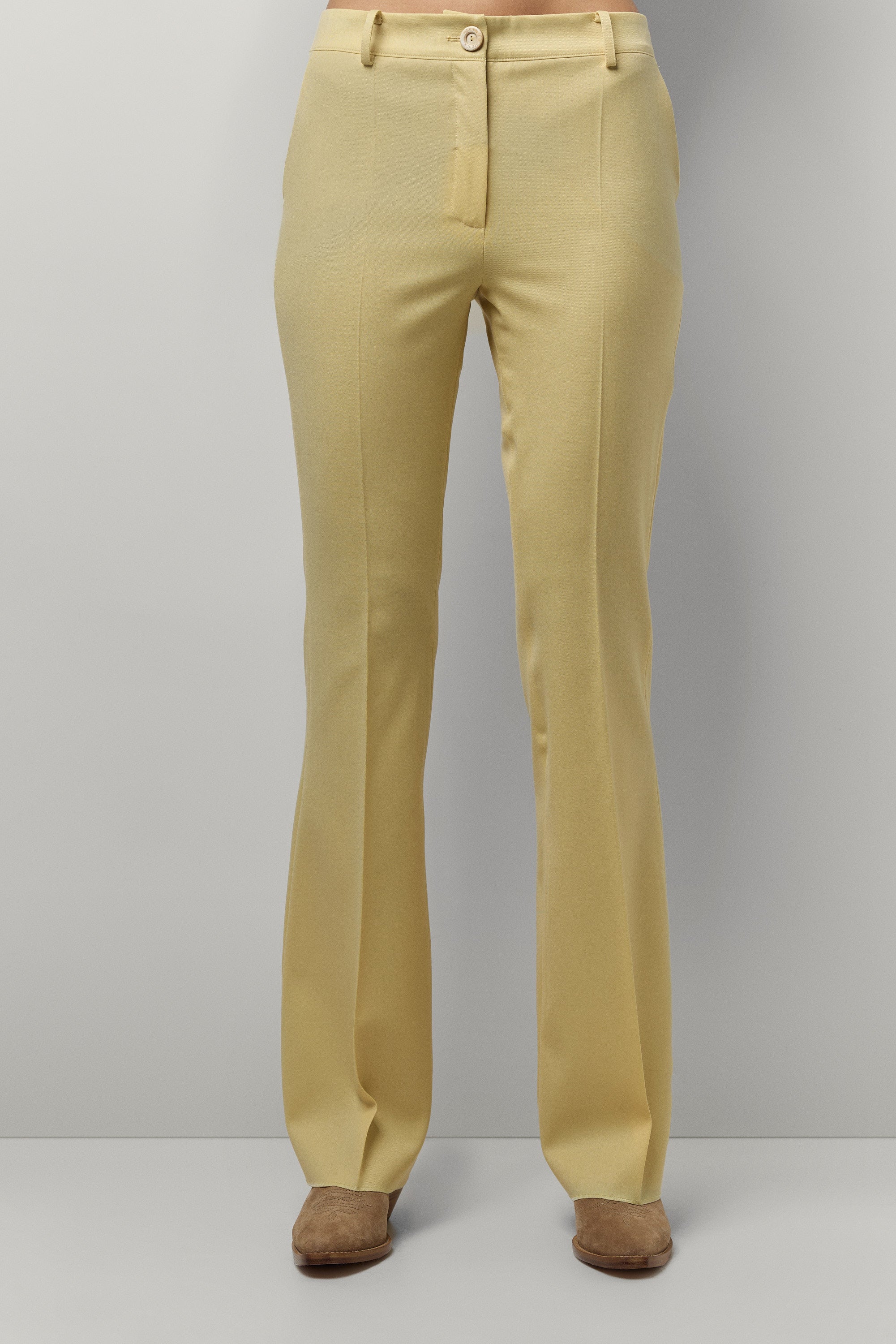 Pantalon Brigitte en laine stretch