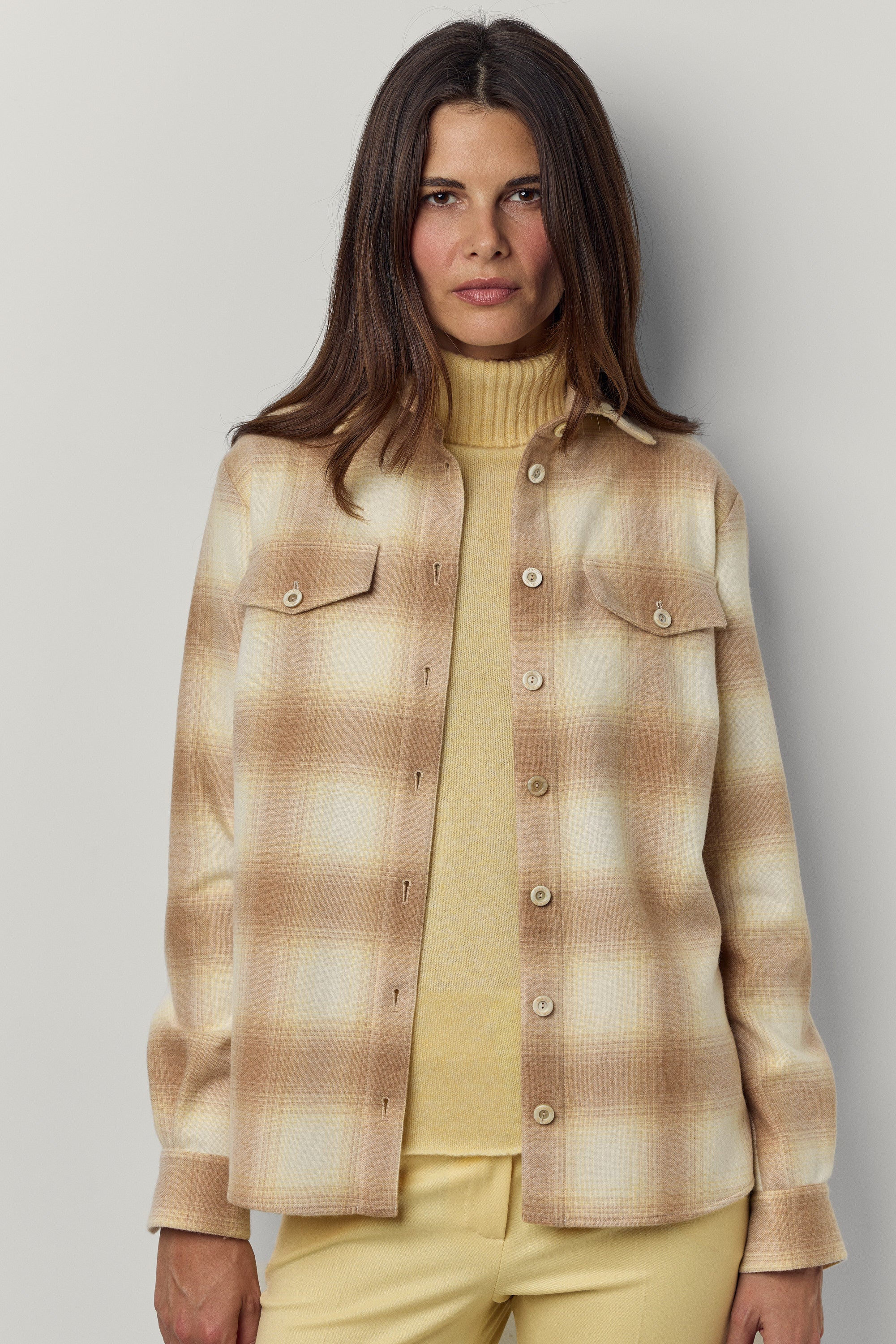 Cashmere Tartan Shirt