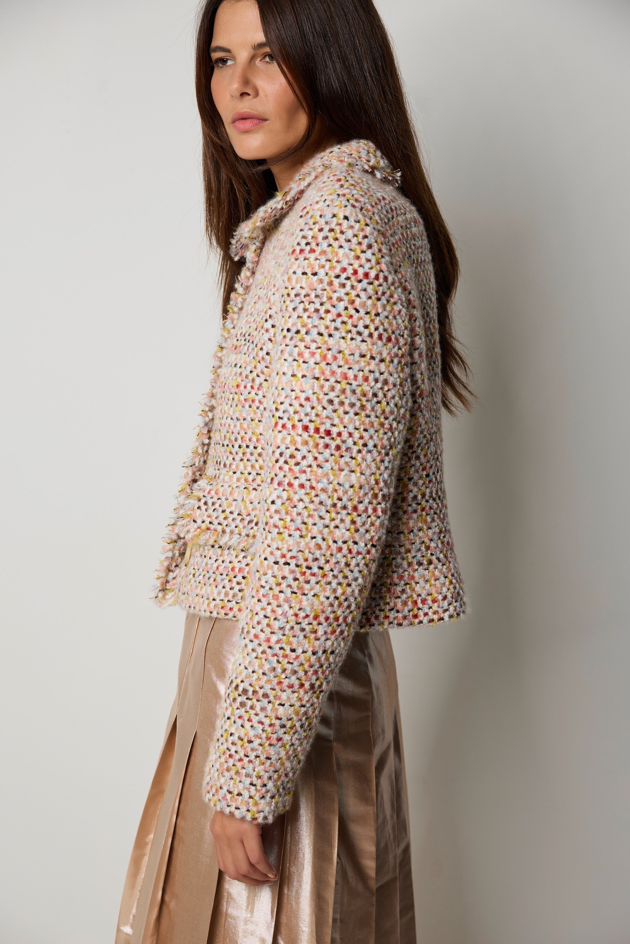 Veste cachemire et soie SAINT-TROPEZ
