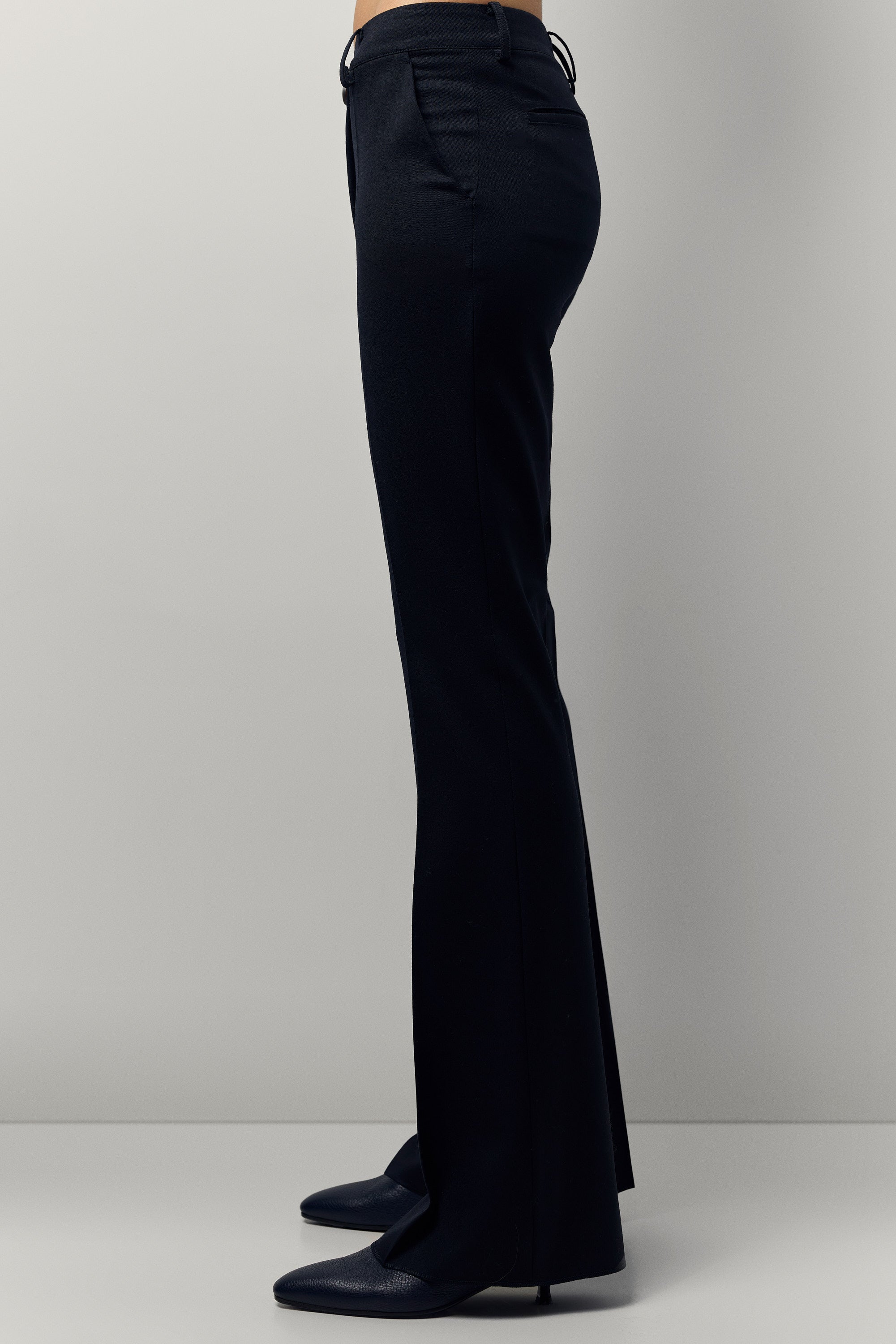 Pantalon Brigitte en laine stretch