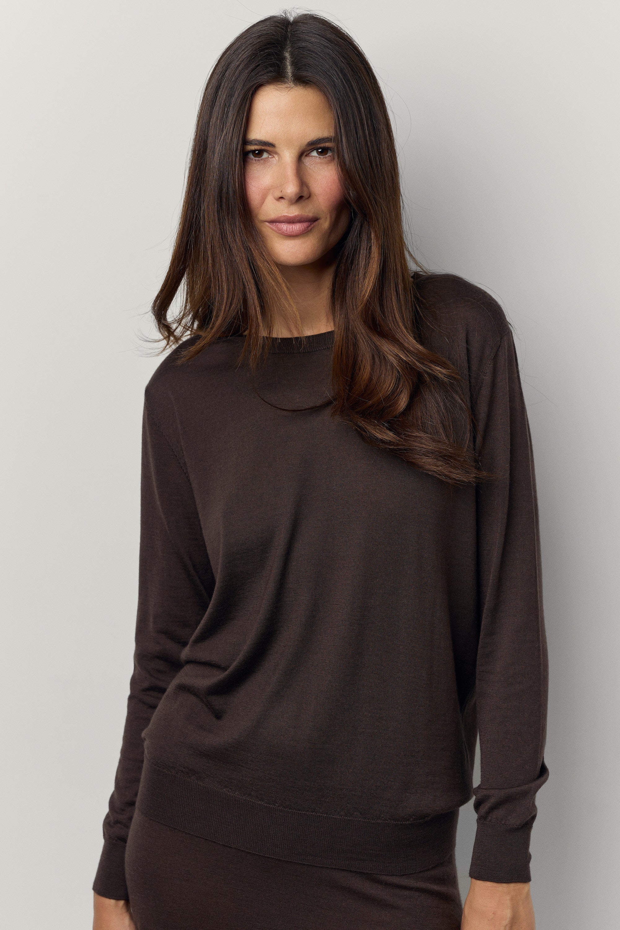 Pull en cachemire et soie