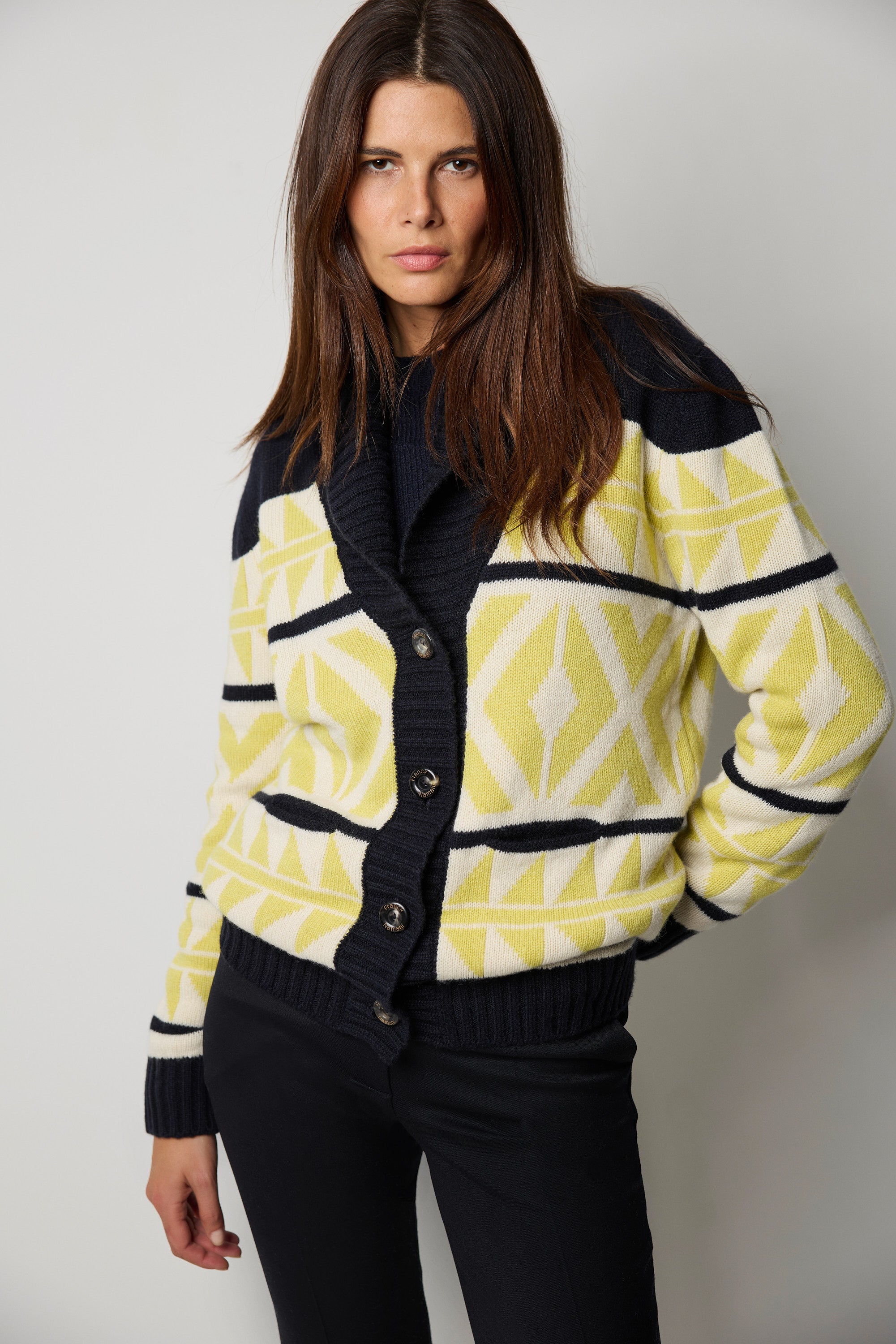 Cardigan jacquard WEEK-END