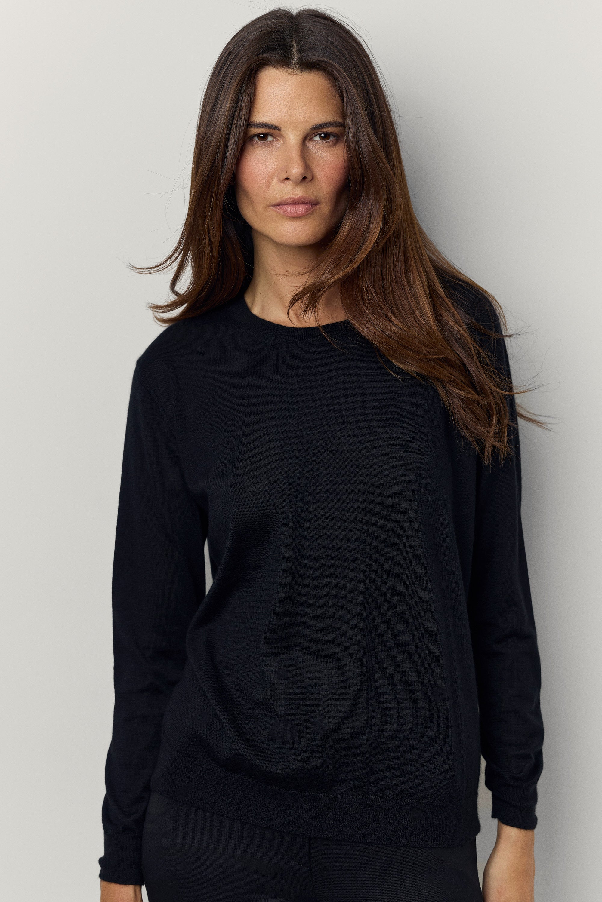 Pull en cachemire et soie