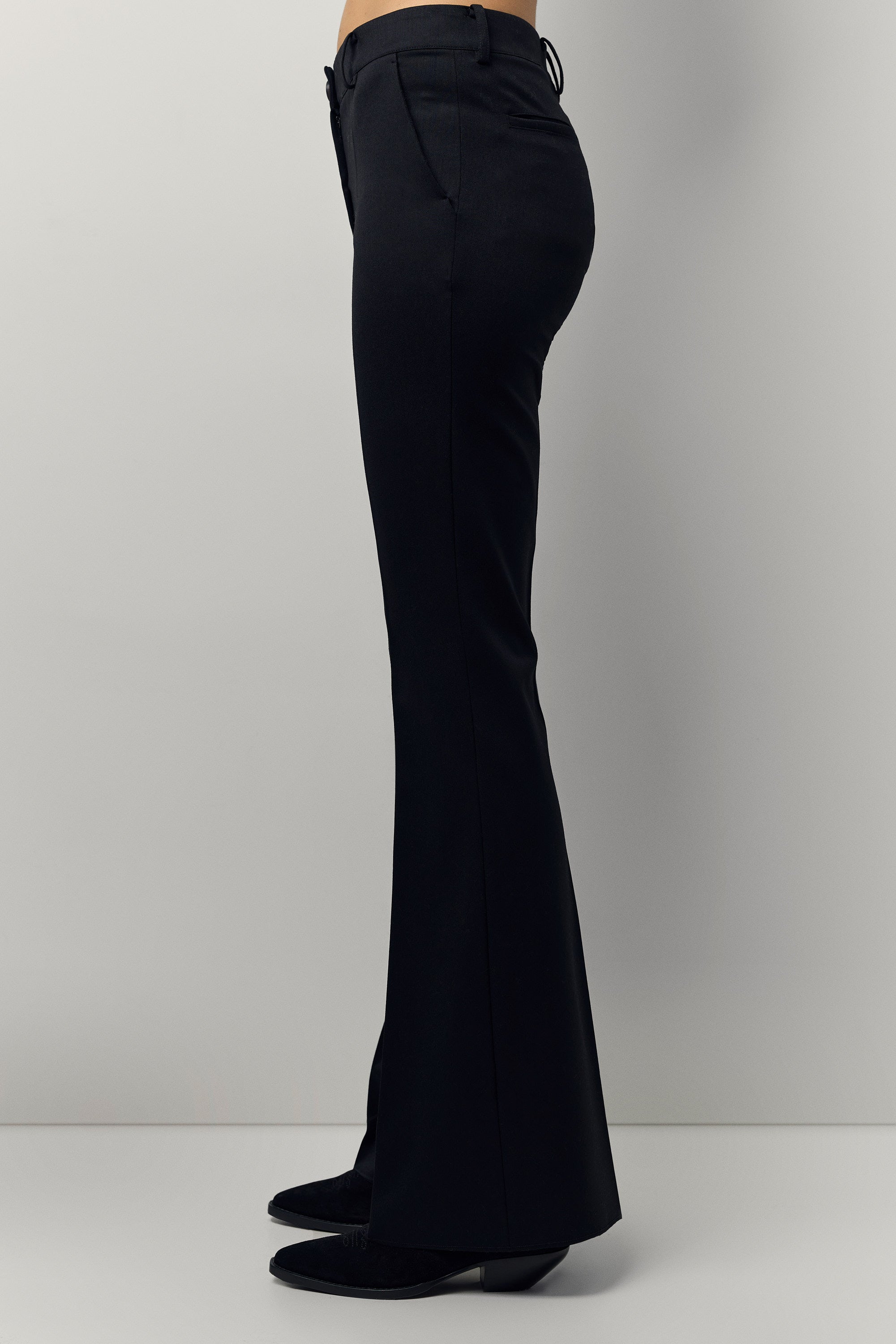 Pantalon Brigitte en laine stretch