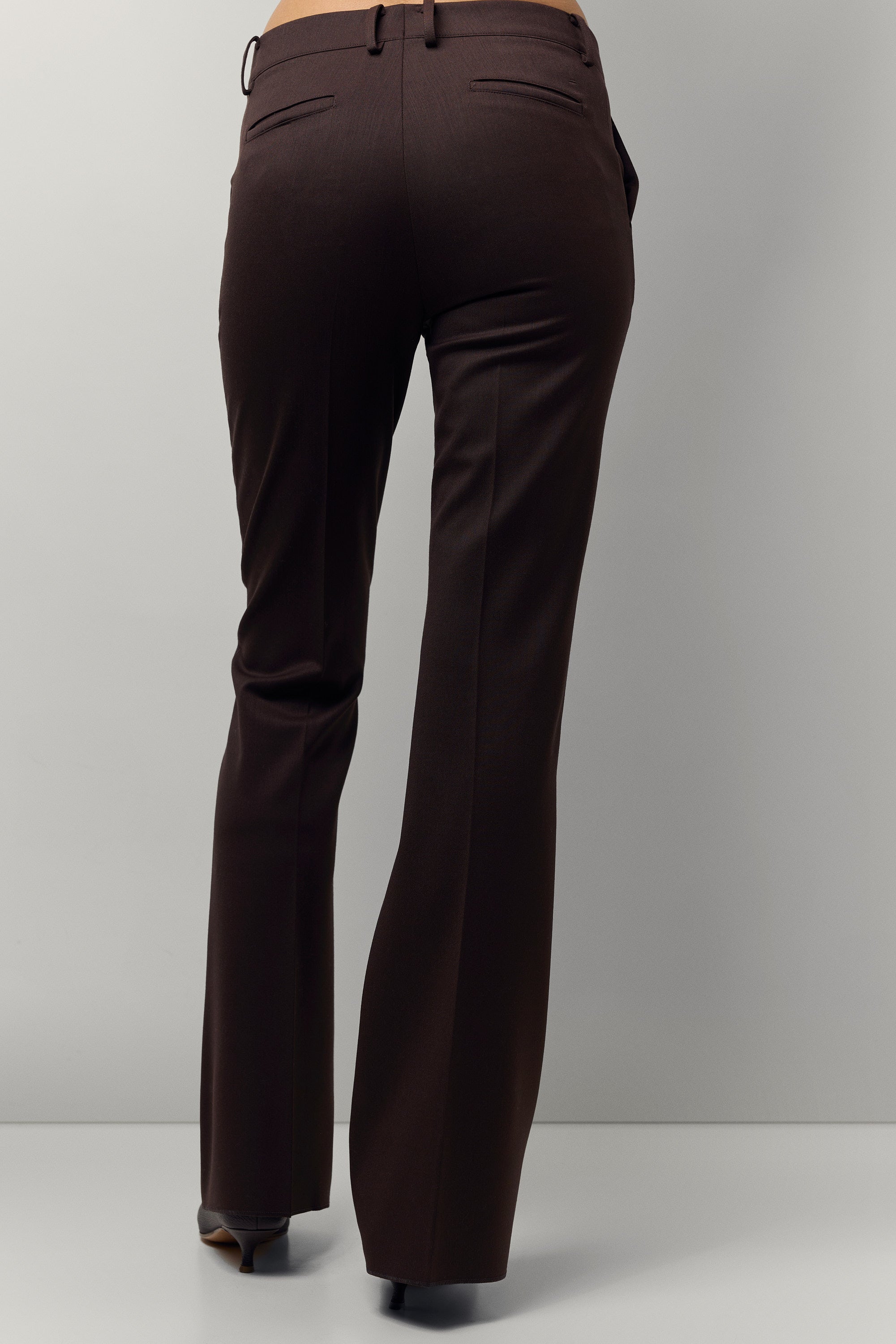 Pantalon Brigitte en laine stretch