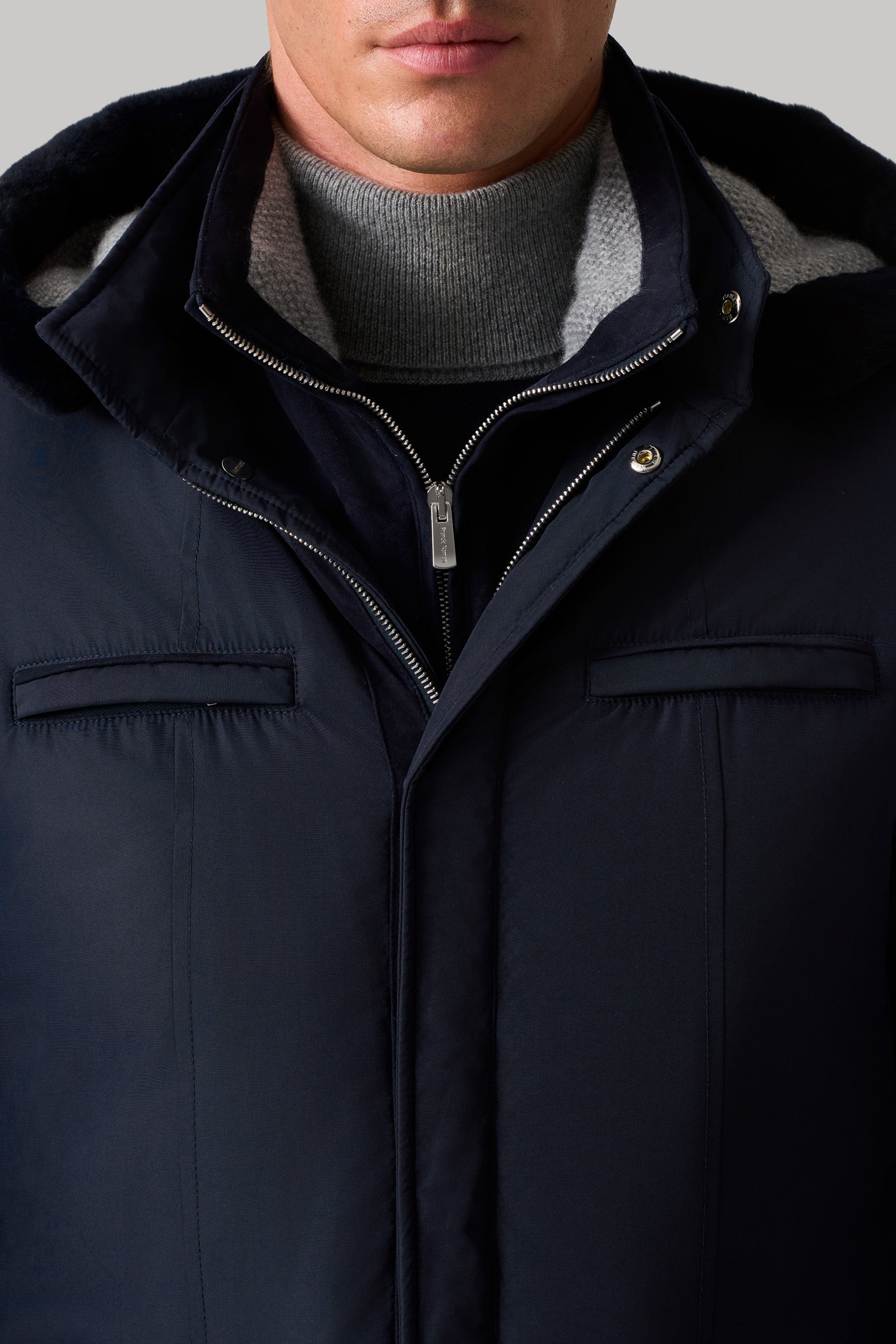 Parka ELVIS en silk nylon ultra-light