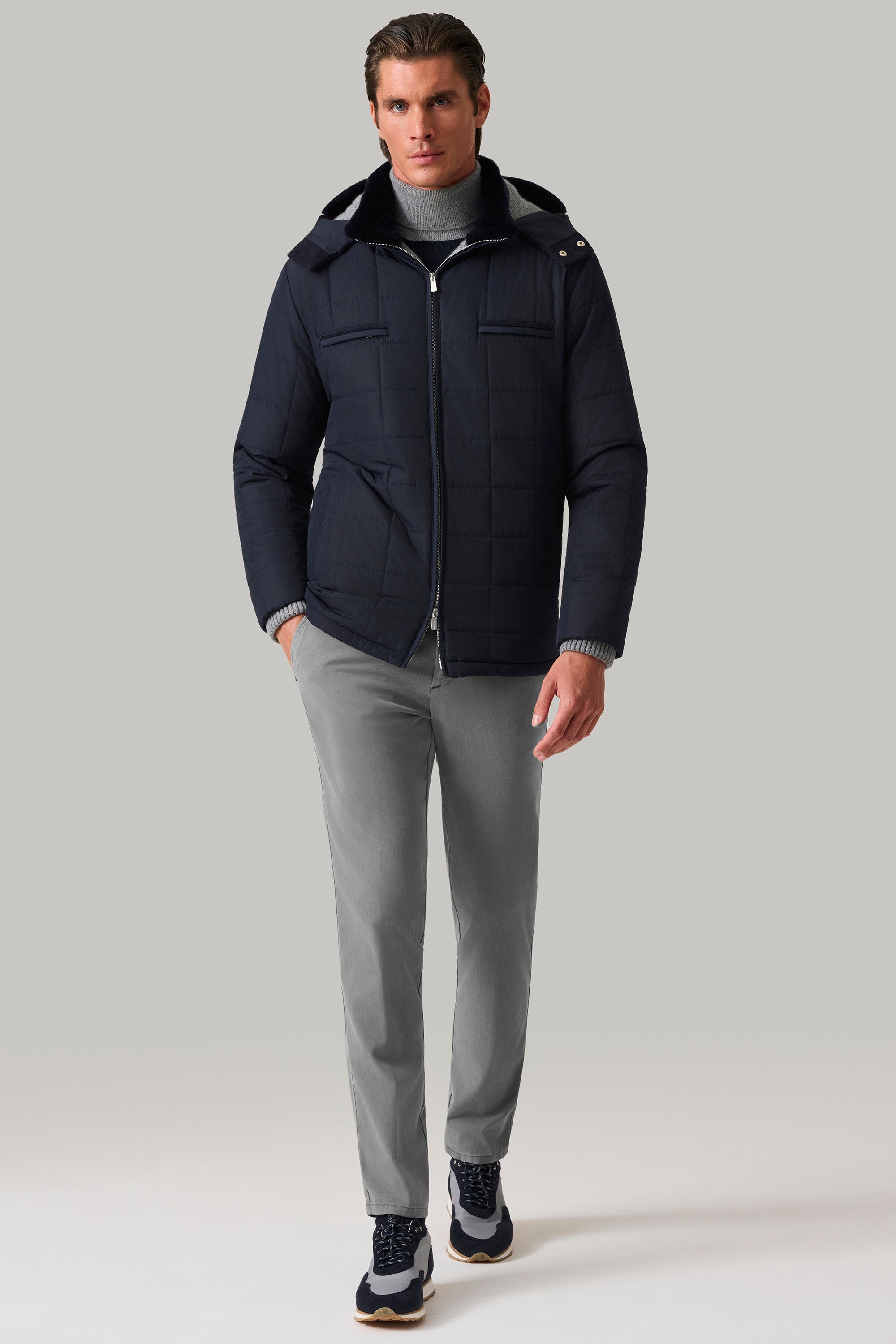 Parka ASPEN en silk nylon ultra-light
