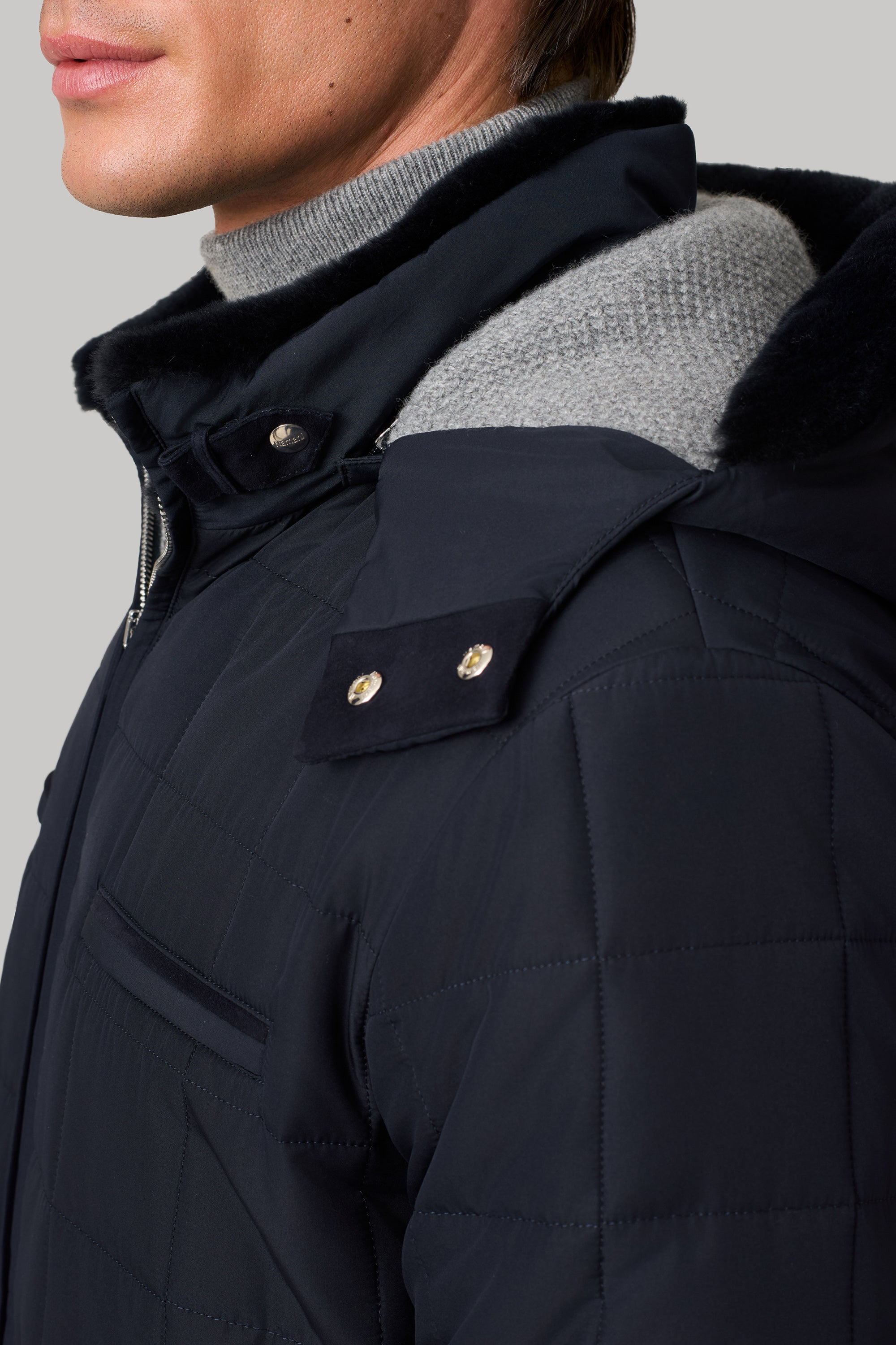 Parka ASPEN en silk nylon ultra-light
