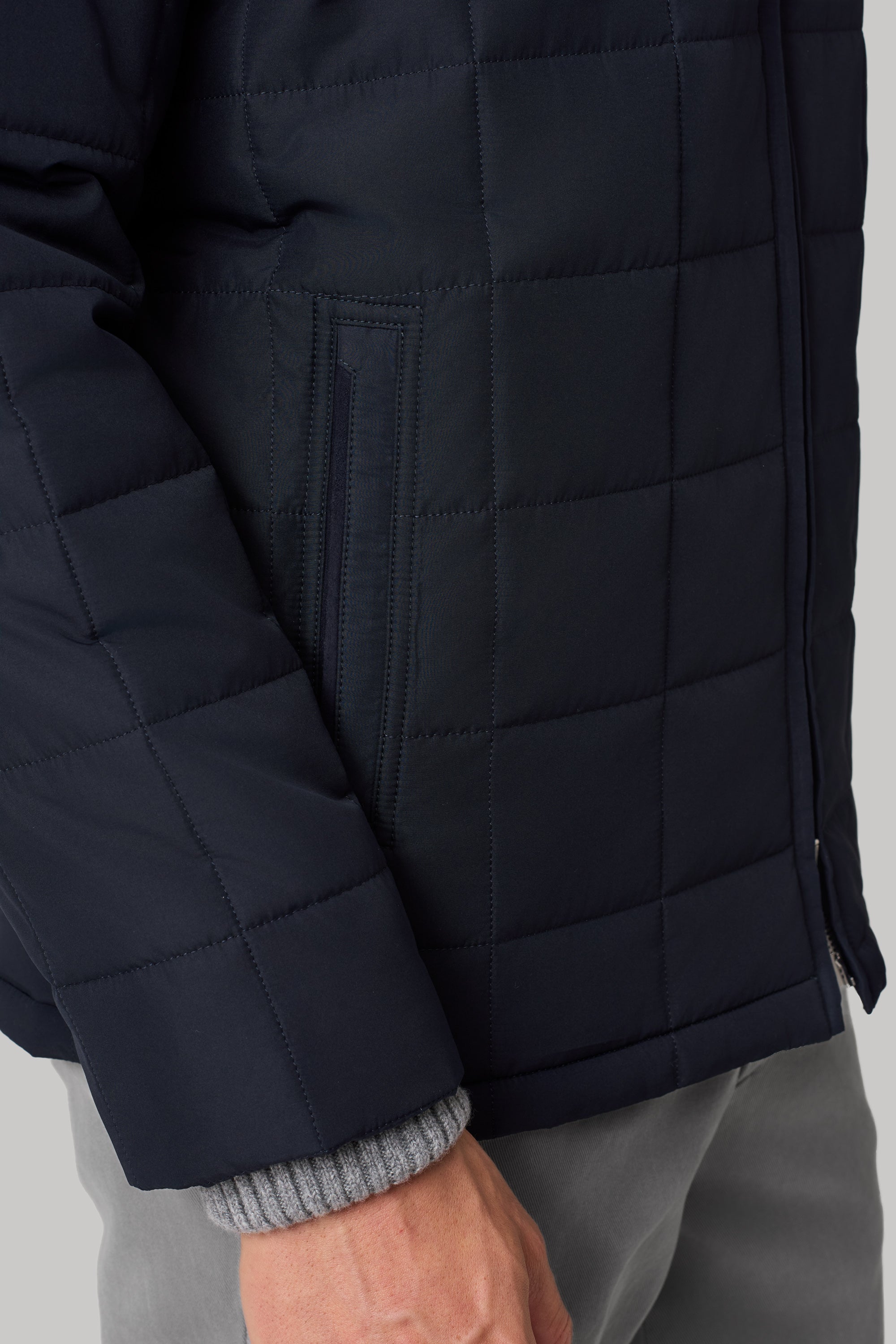 Parka ASPEN en silk nylon ultra-light