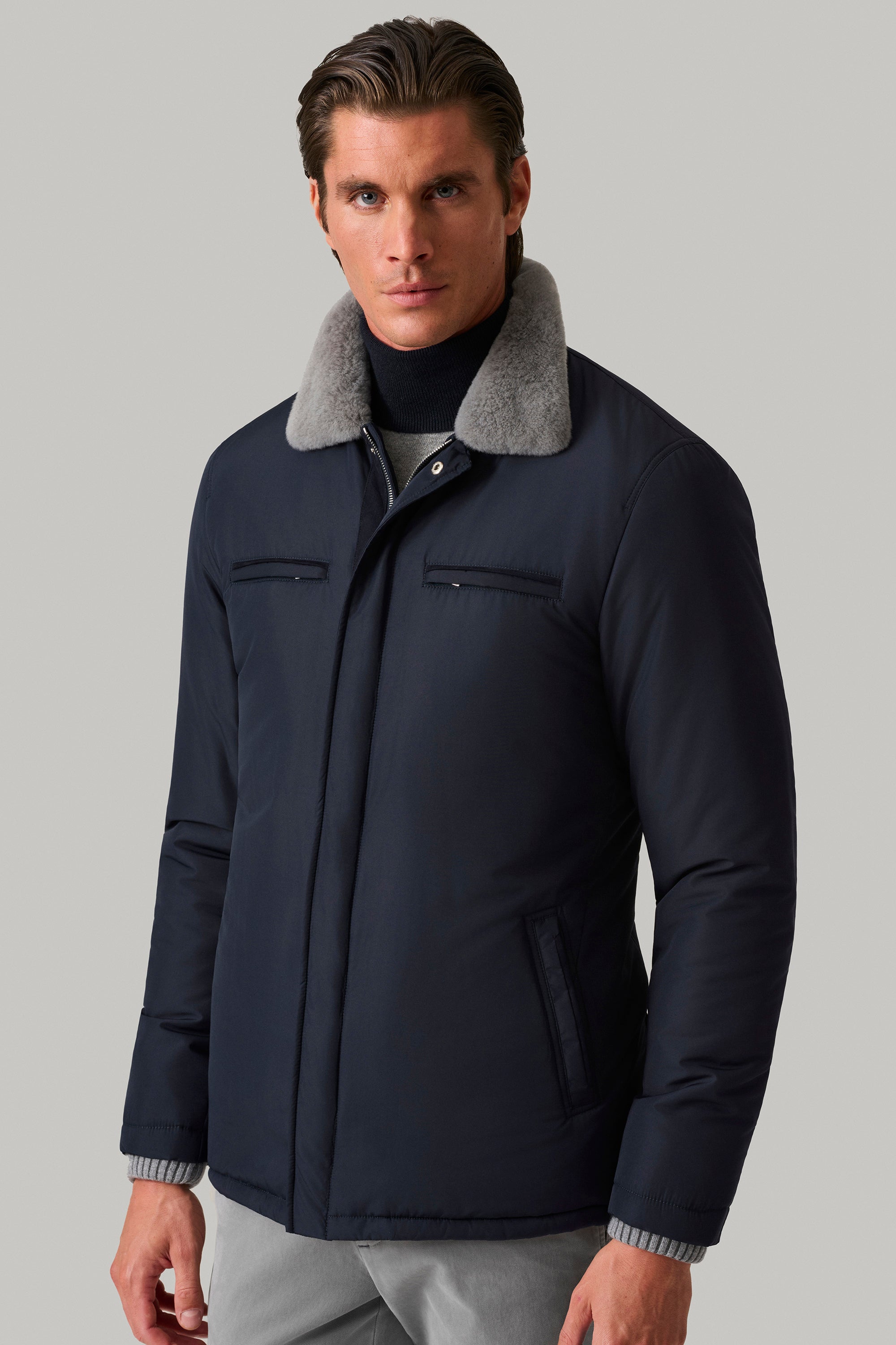 Parka CORTINA en silk nylon ultra-light