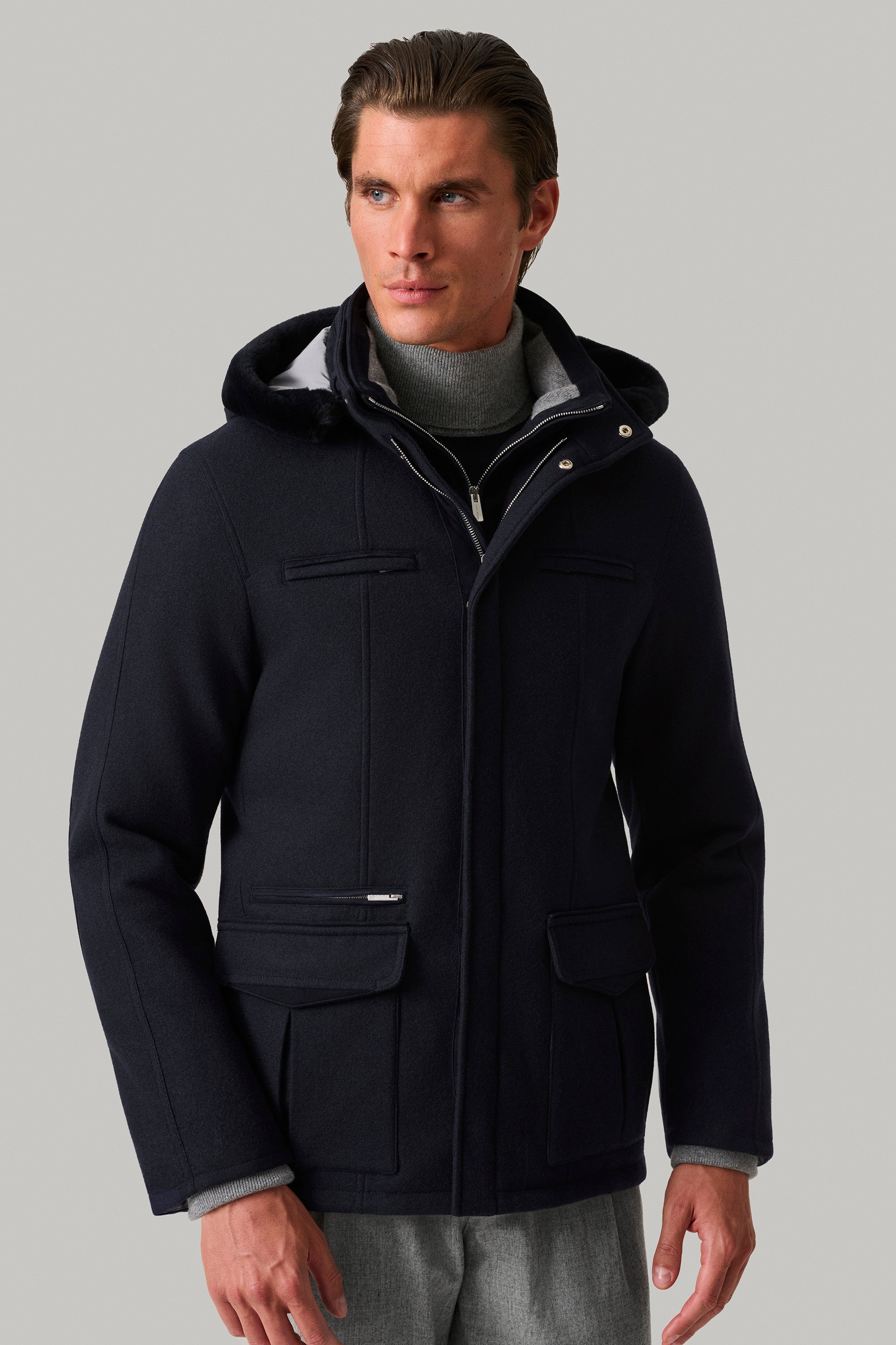 Parka ELVIS en ultimum cachemire felt
