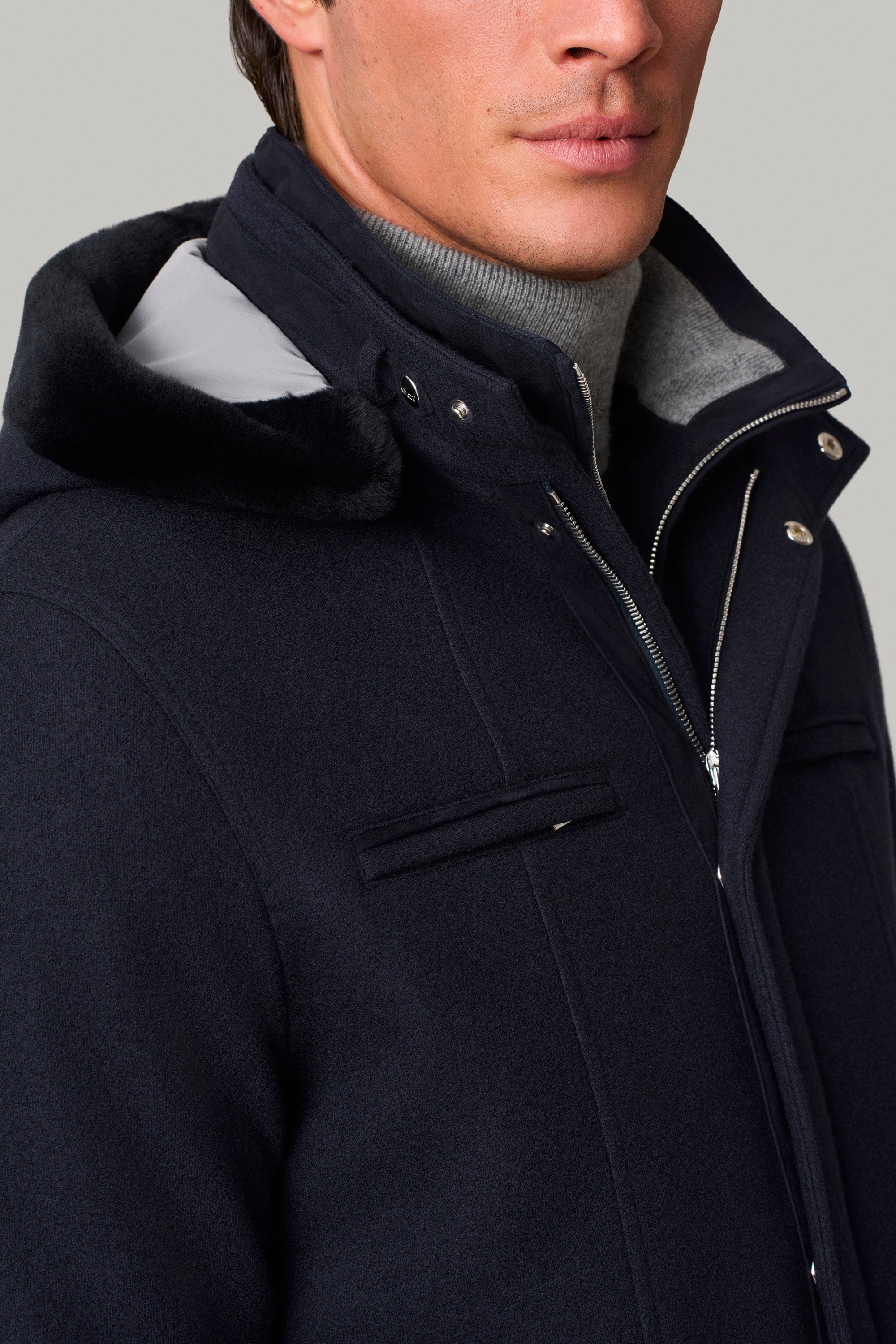 Parka ELVIS en ultimum cachemire felt