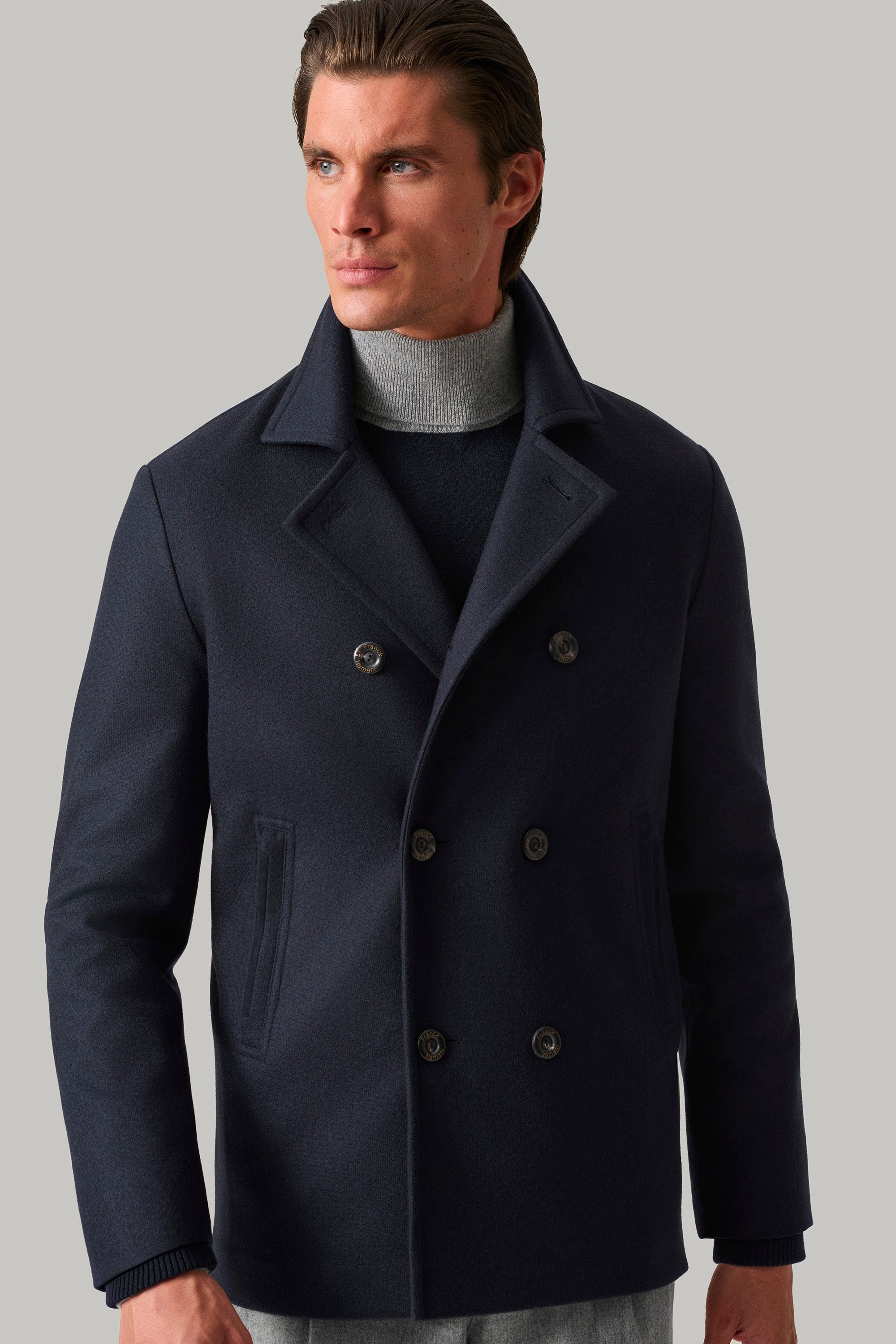 Ultimum Cashmere® felt pea coat