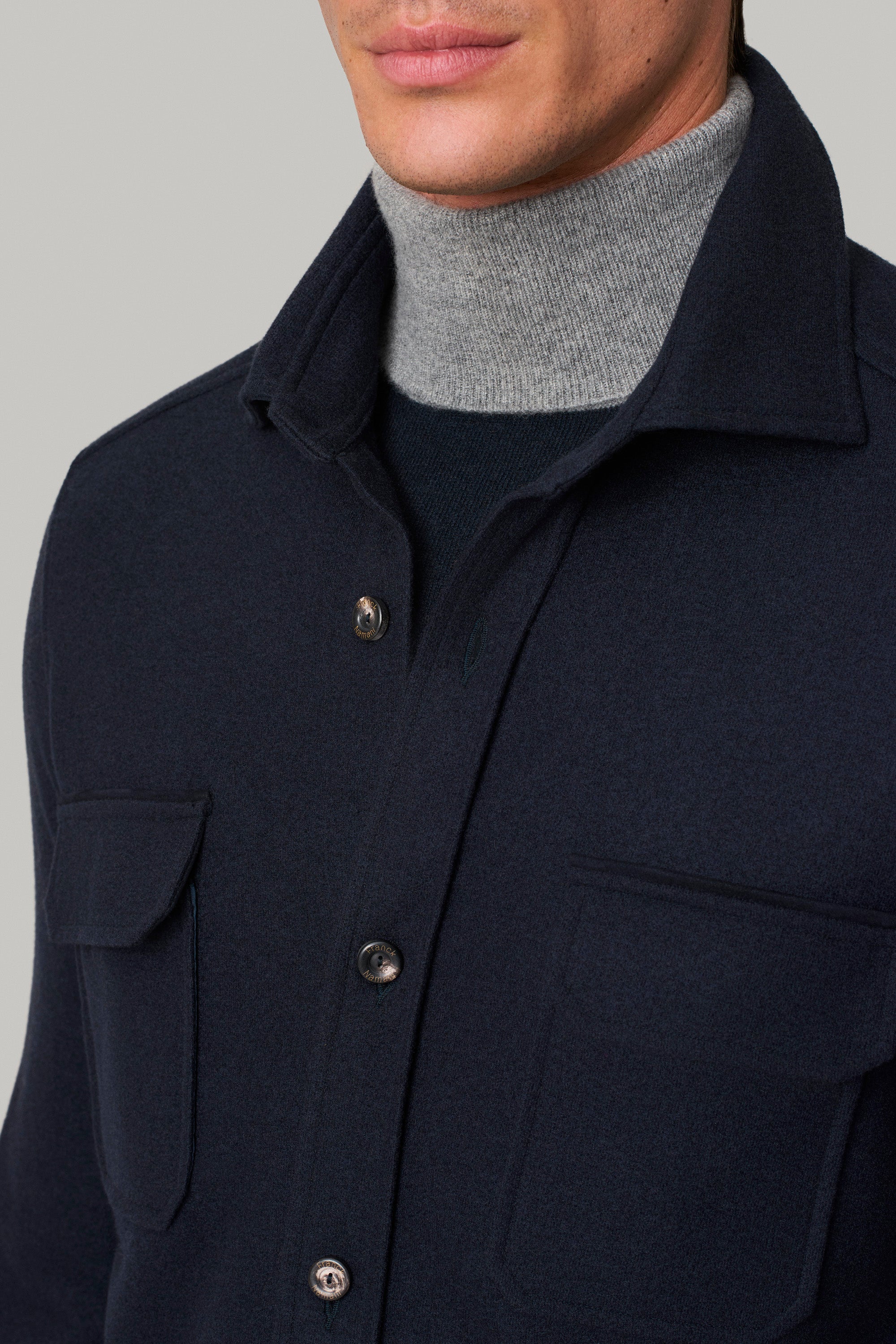 Surchemise en ultimum cachemire felt