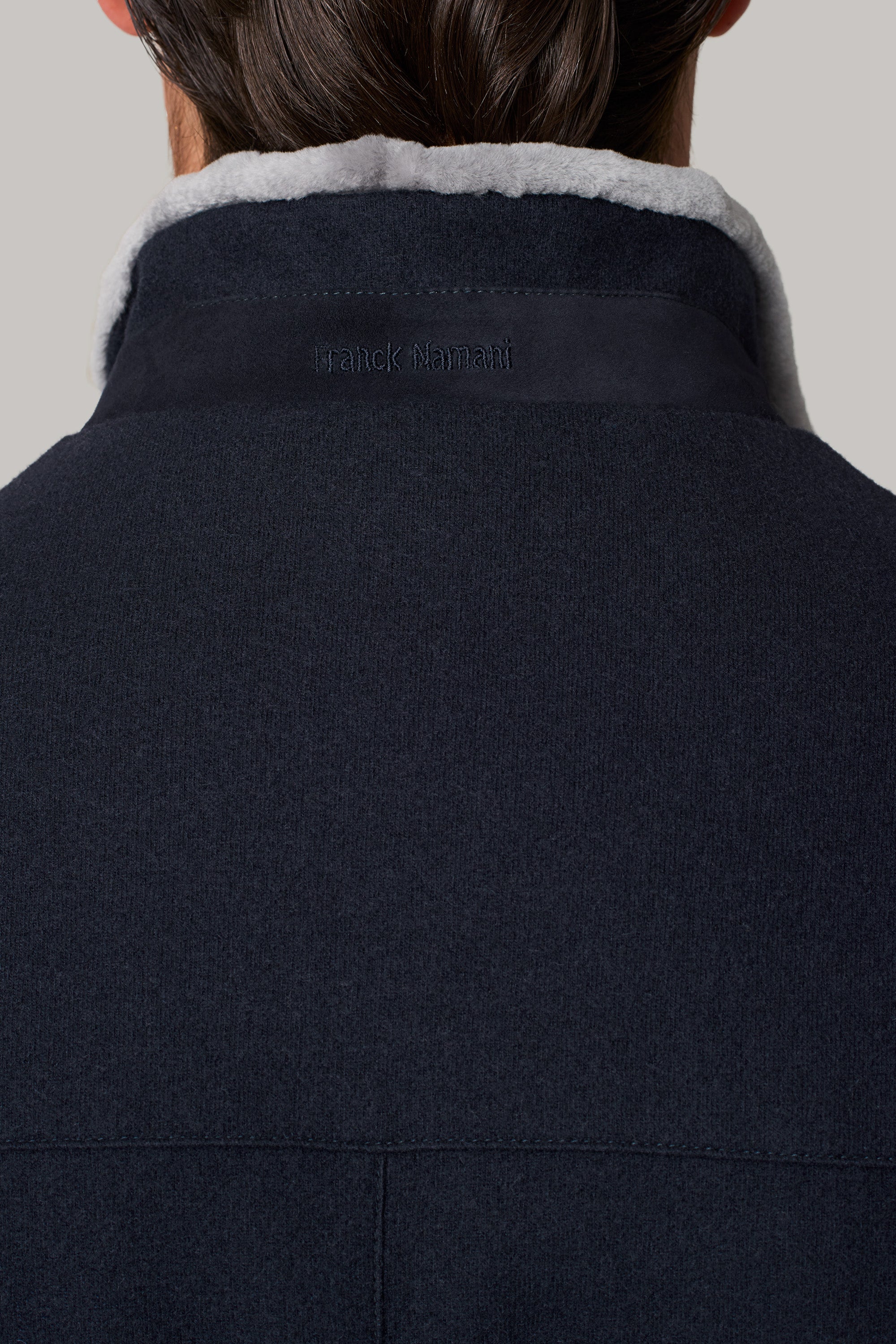 CONFORT jacket in cashmere felt and mink