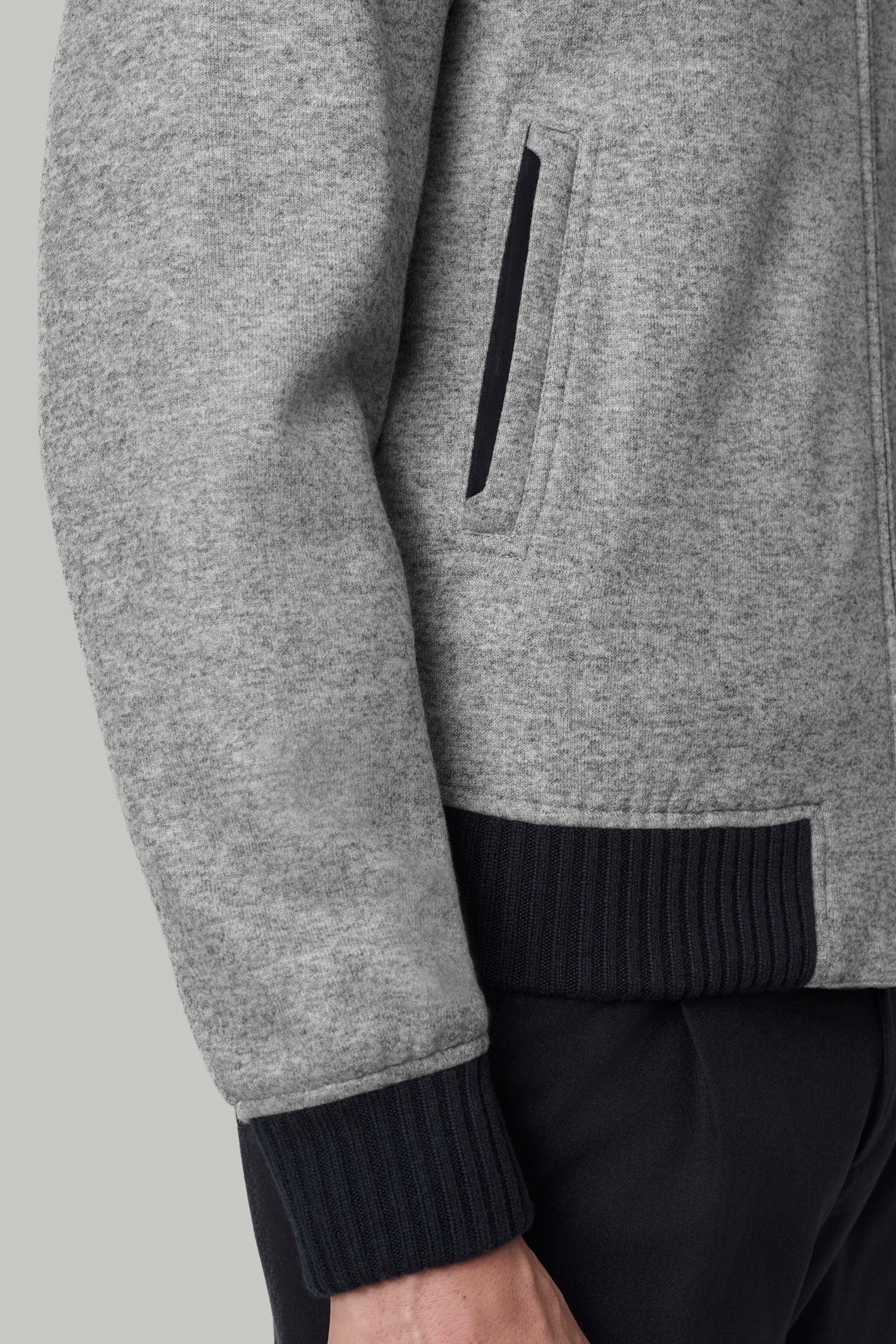 CONFORT jacket in cashmere felt