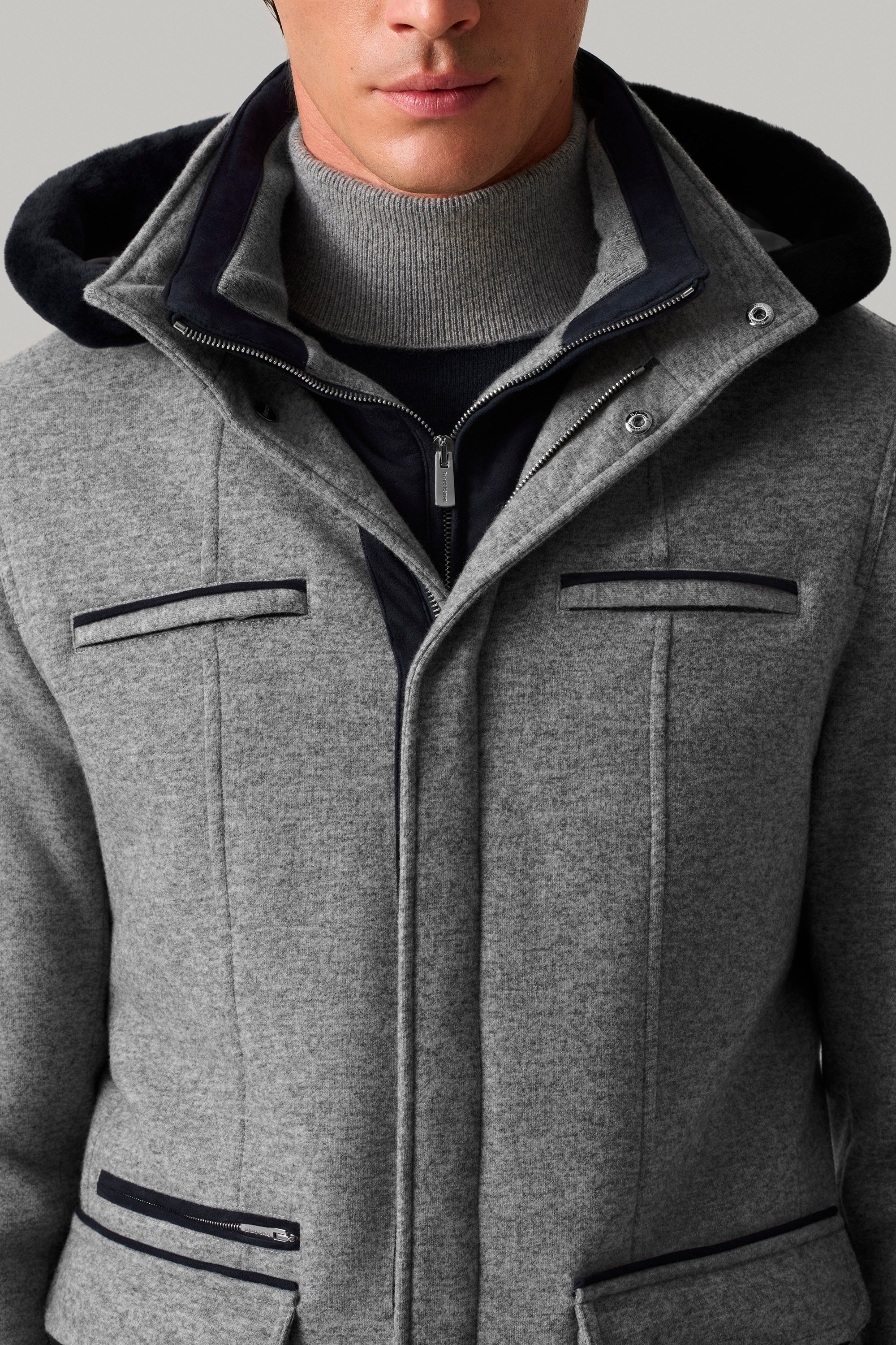 Parka ELVIS en ultimum cachemire felt