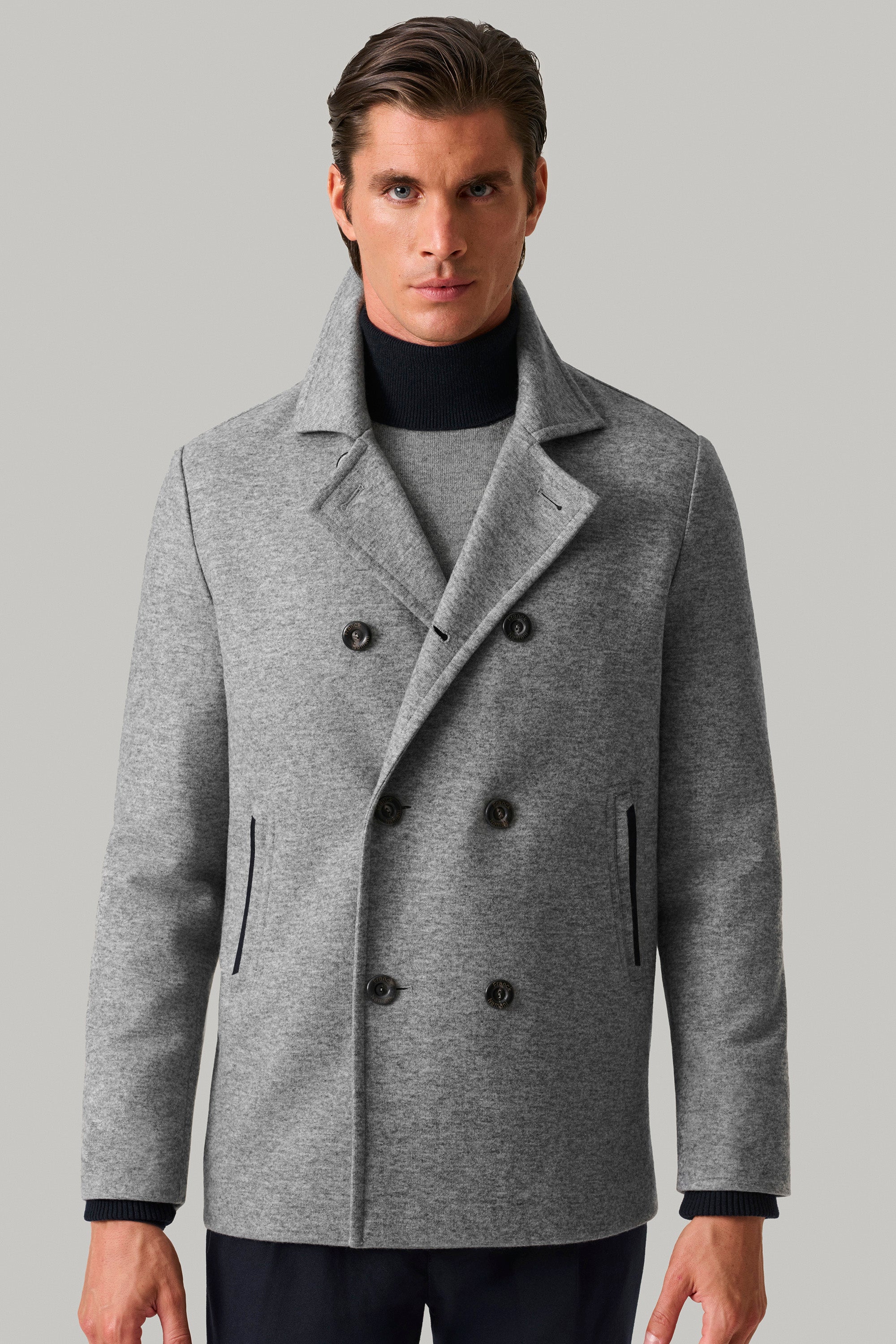 Ultimum Cashmere® felt pea coat