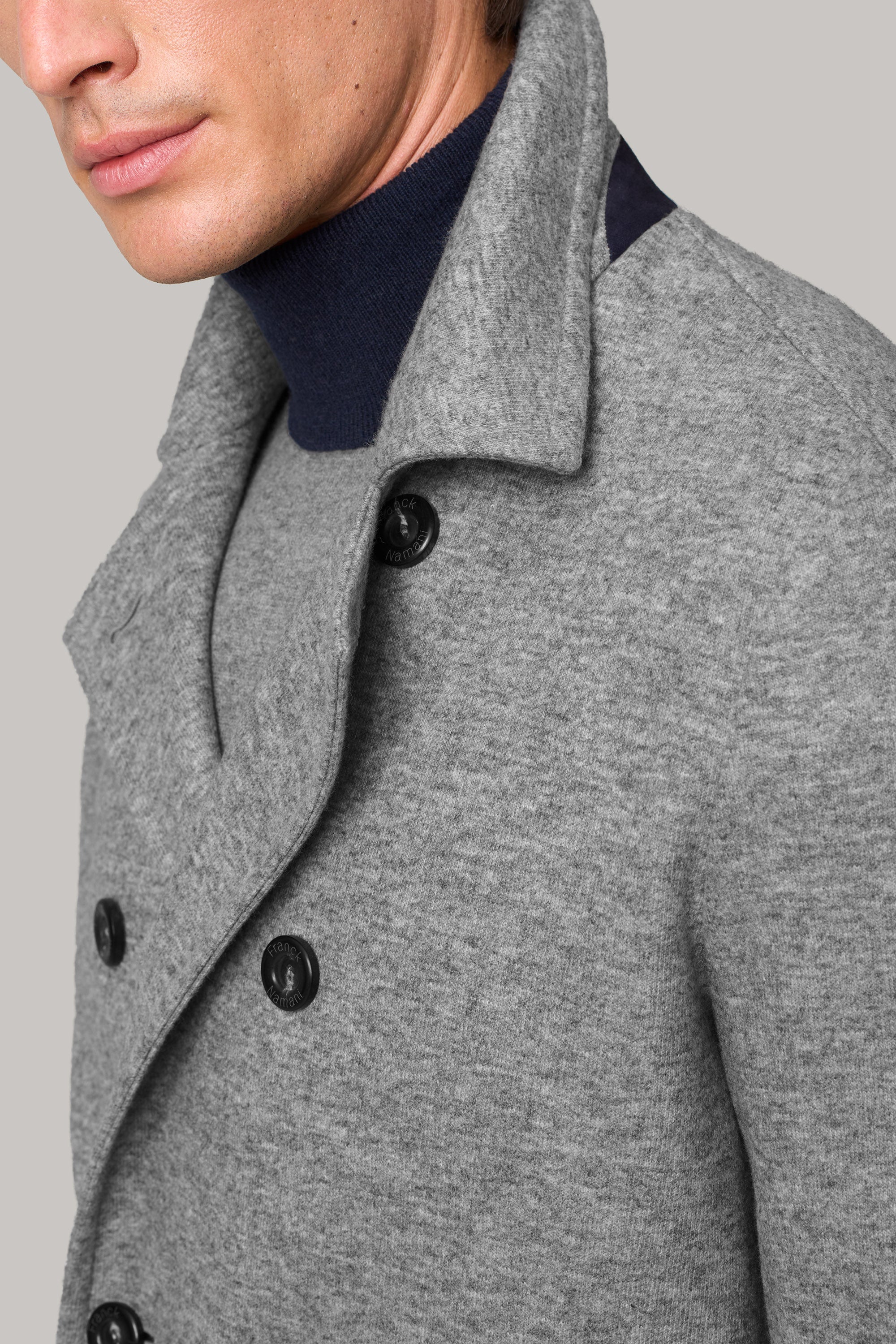 Ultimum Cashmere® felt pea coat