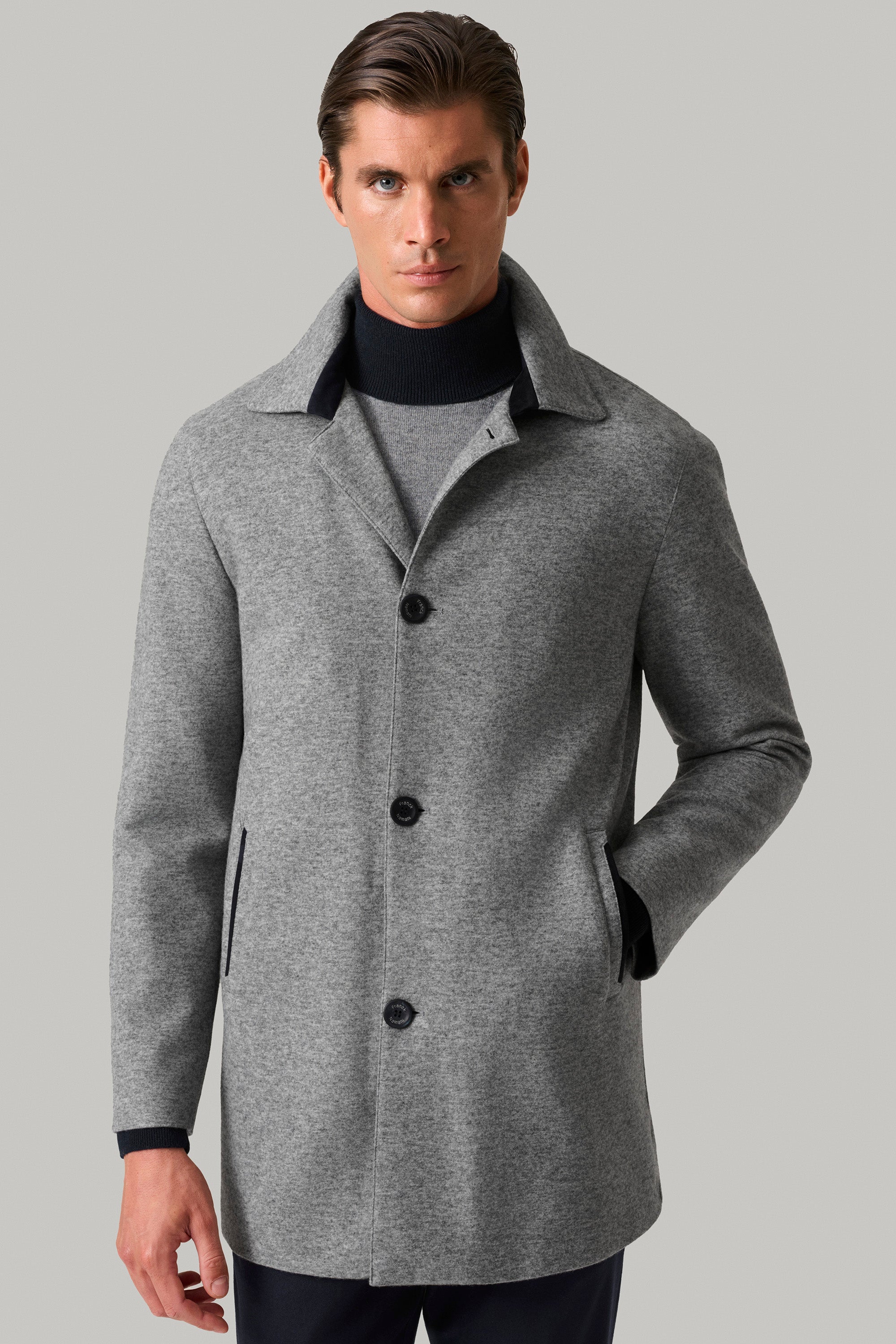 Manteau FLINT avec doublure en vison