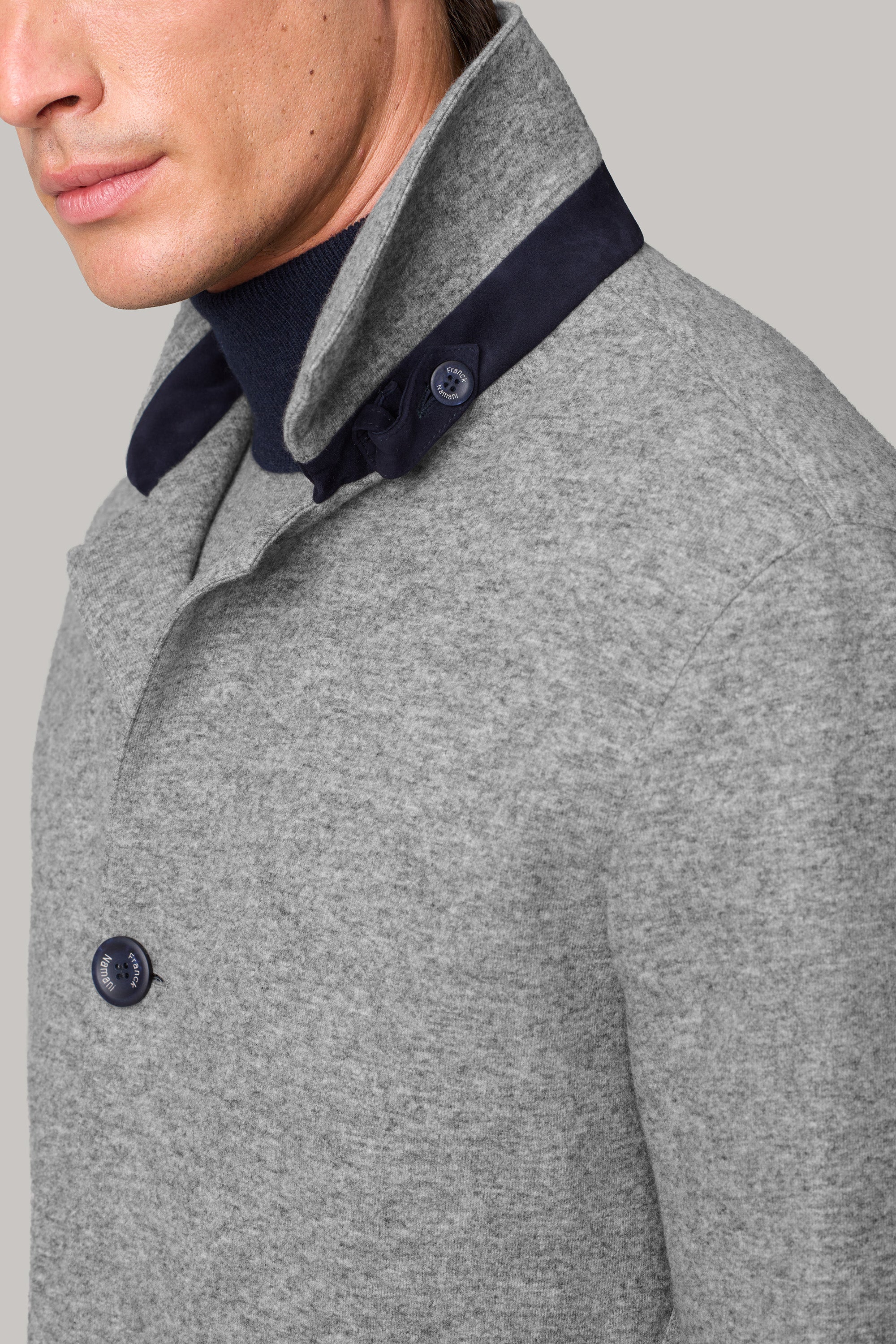 Manteau FLINT avec doublure en vison