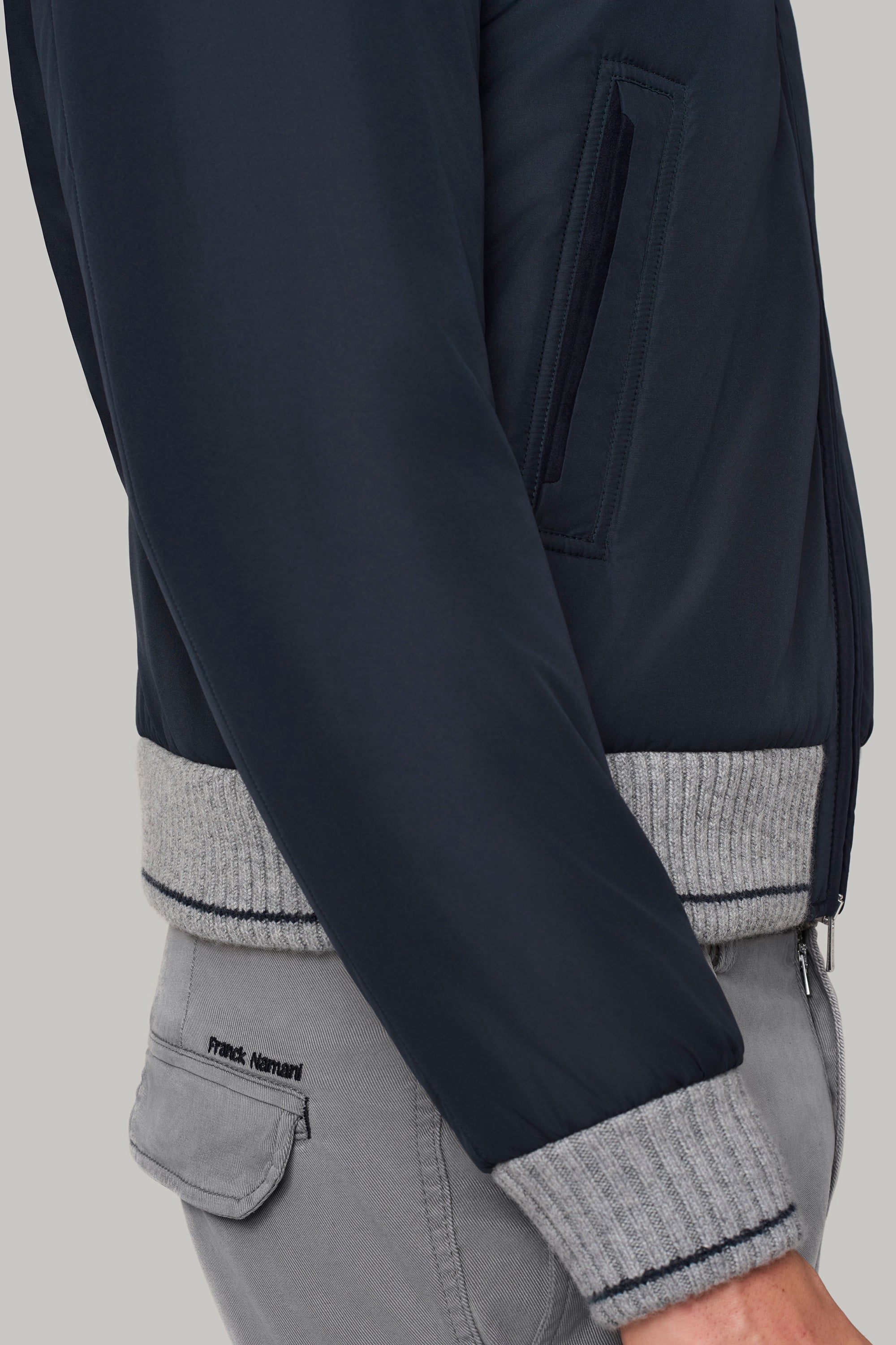 CONFORT jacket in ultra-light silk nylon