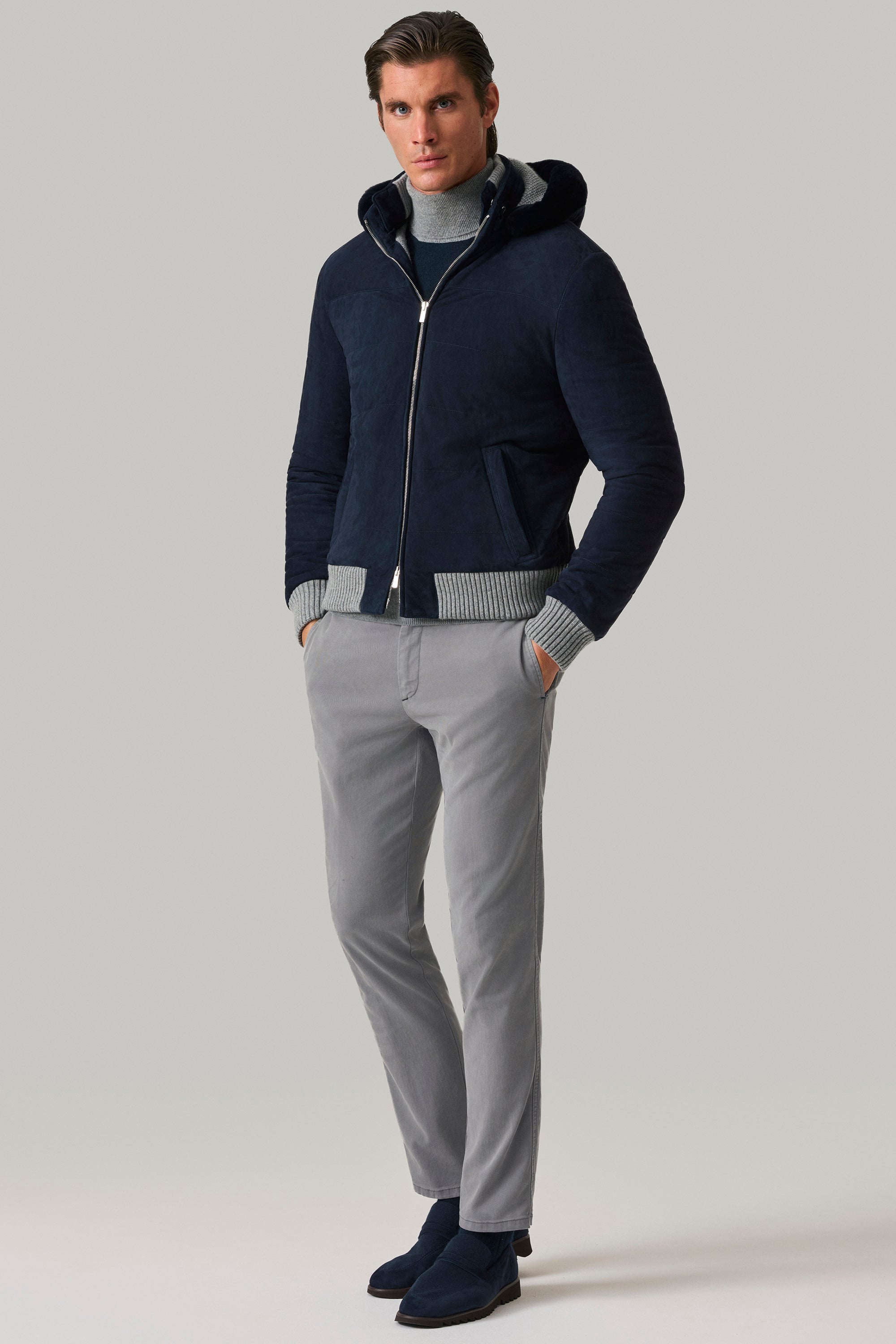 ASTON suede jacket