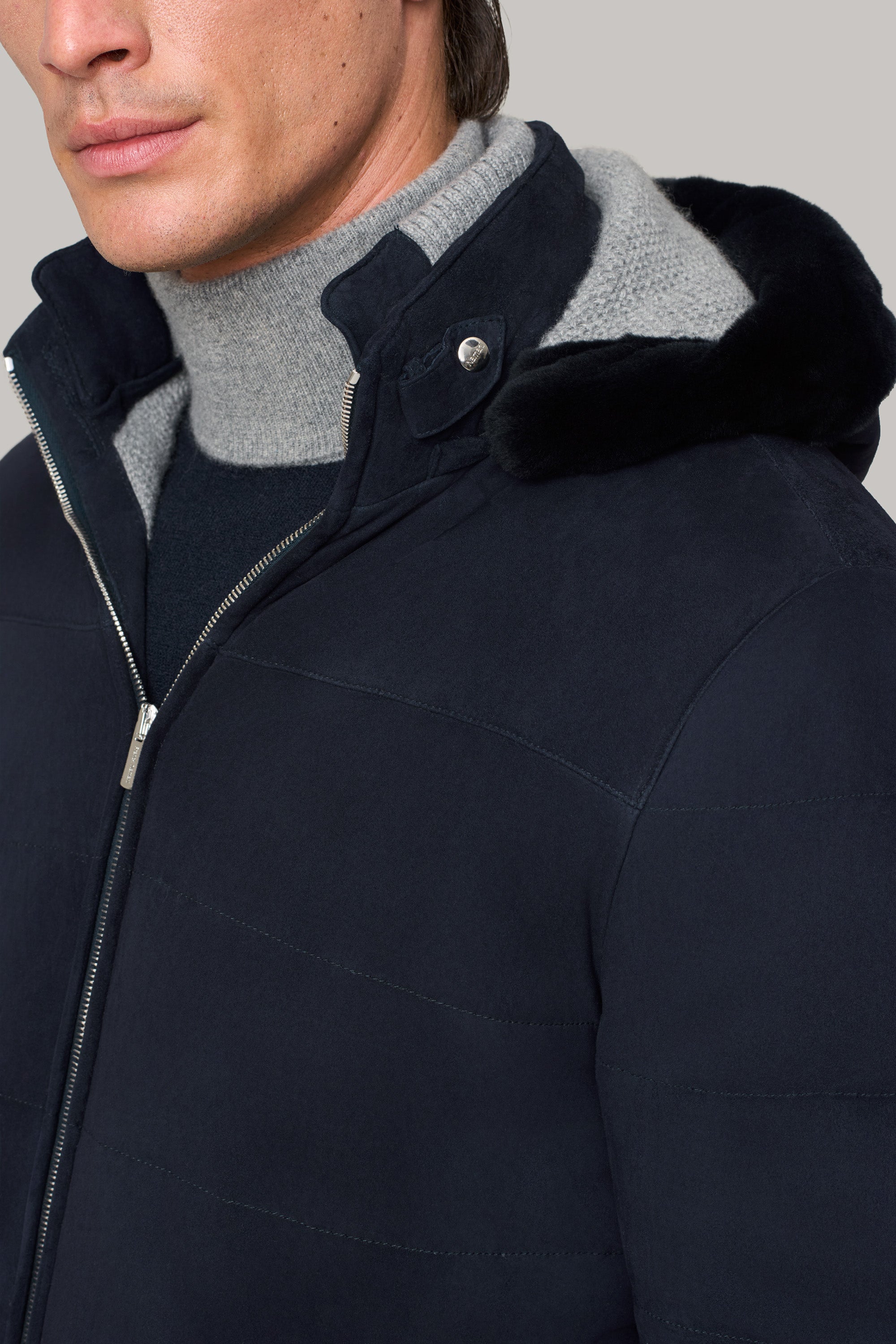 ASTON suede jacket
