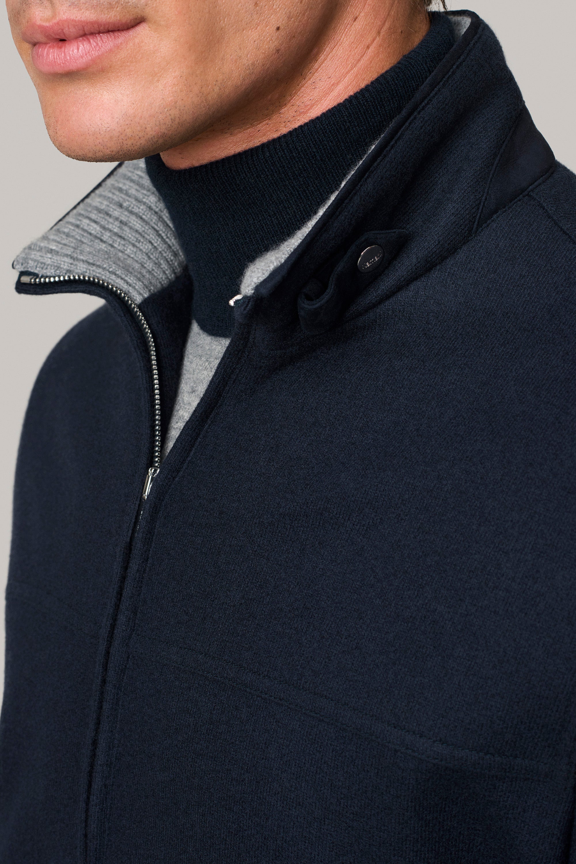CONFORT jacket in cashmere felt