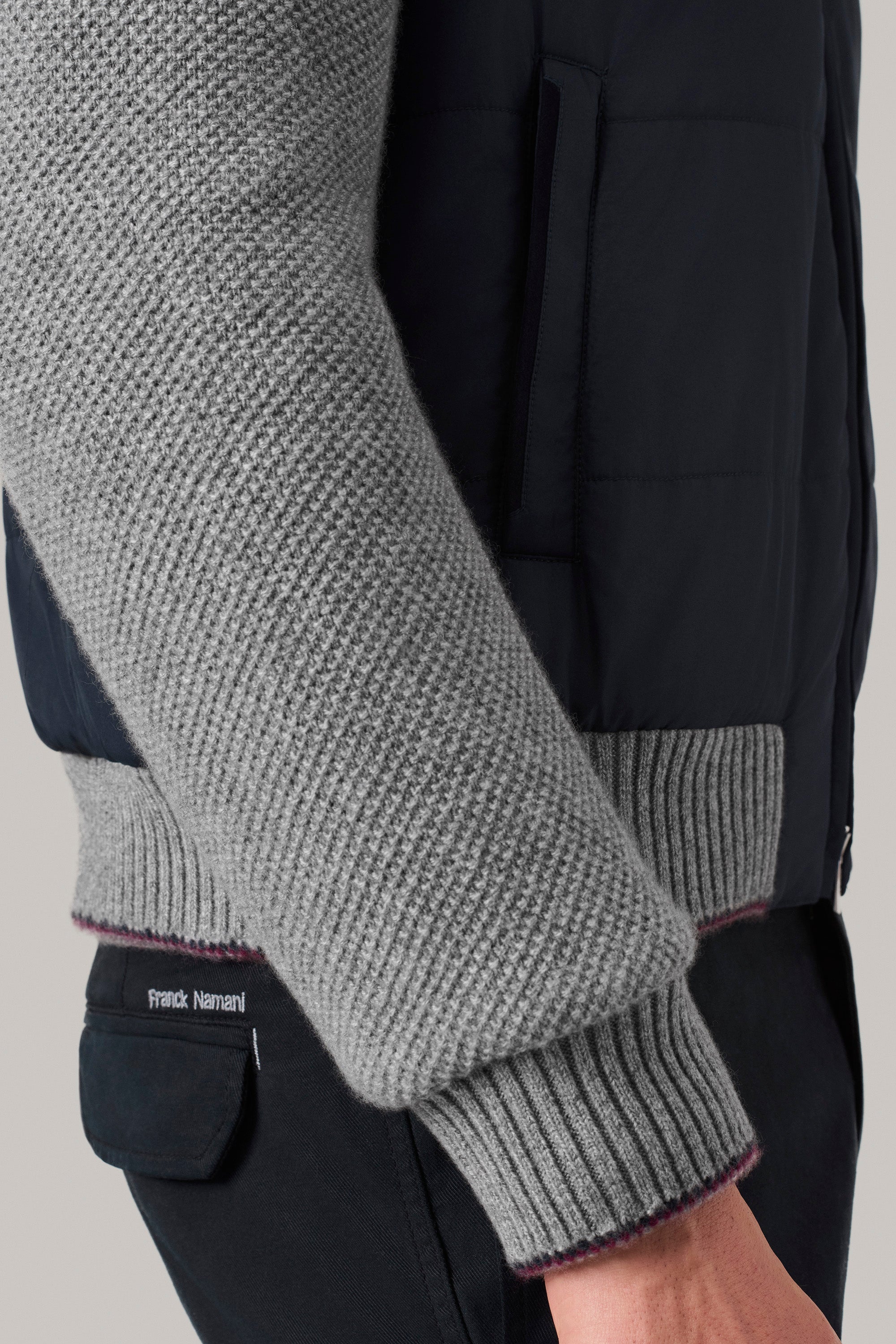BRIDGE jacket in ultra-light silk nylon