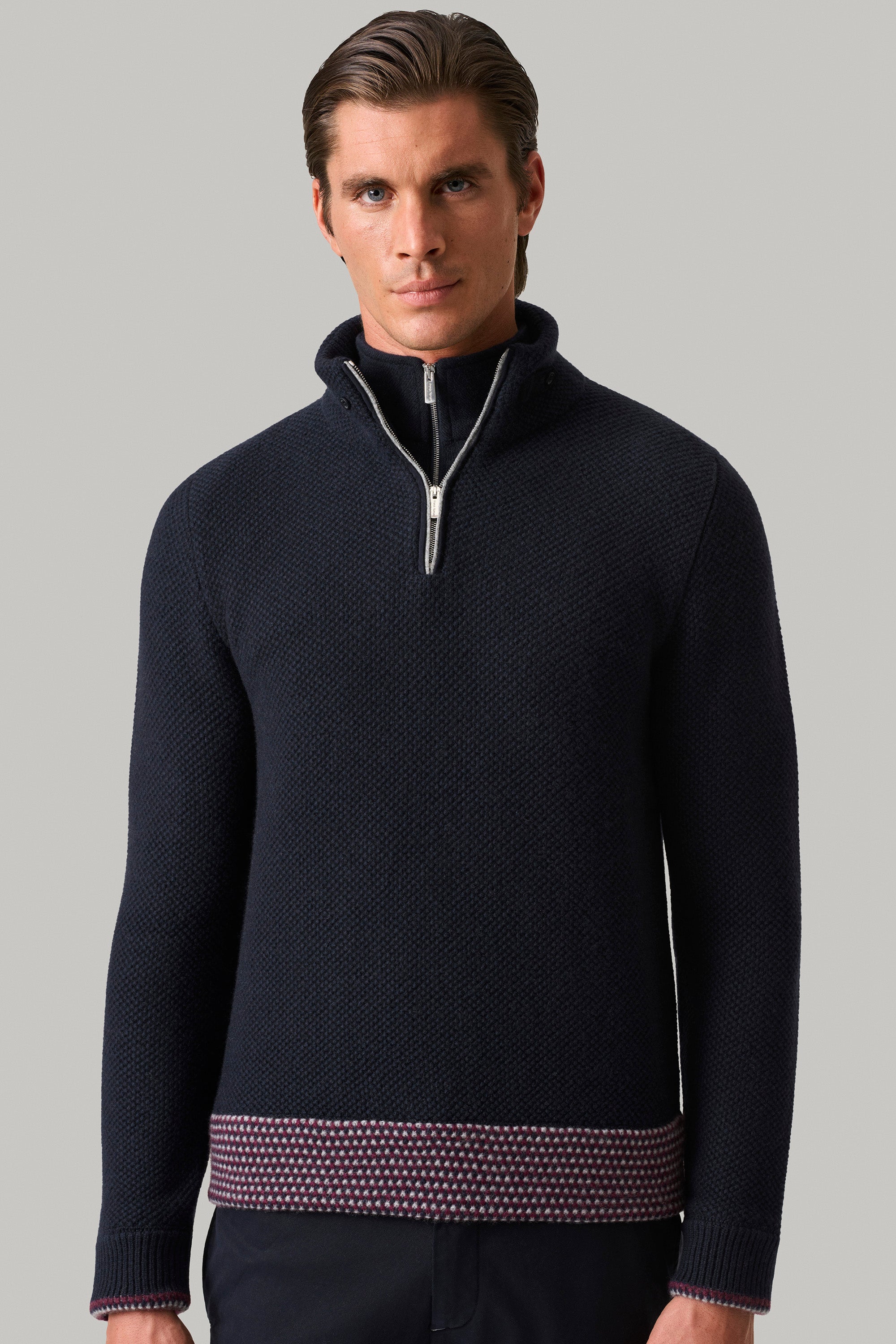 Pull EVER punto jacquard