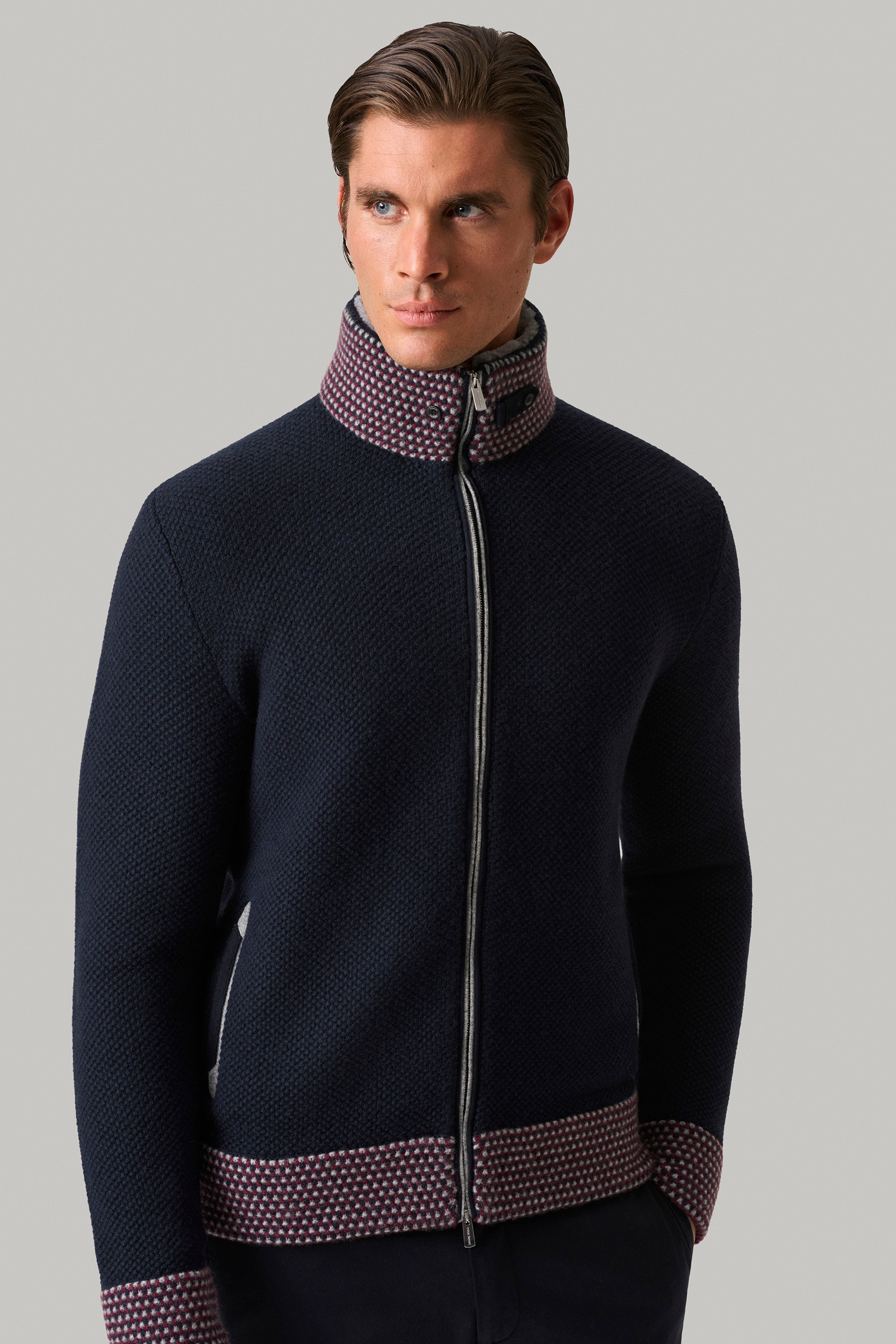 ENGE PUNTO JACQUARD Cardigan
