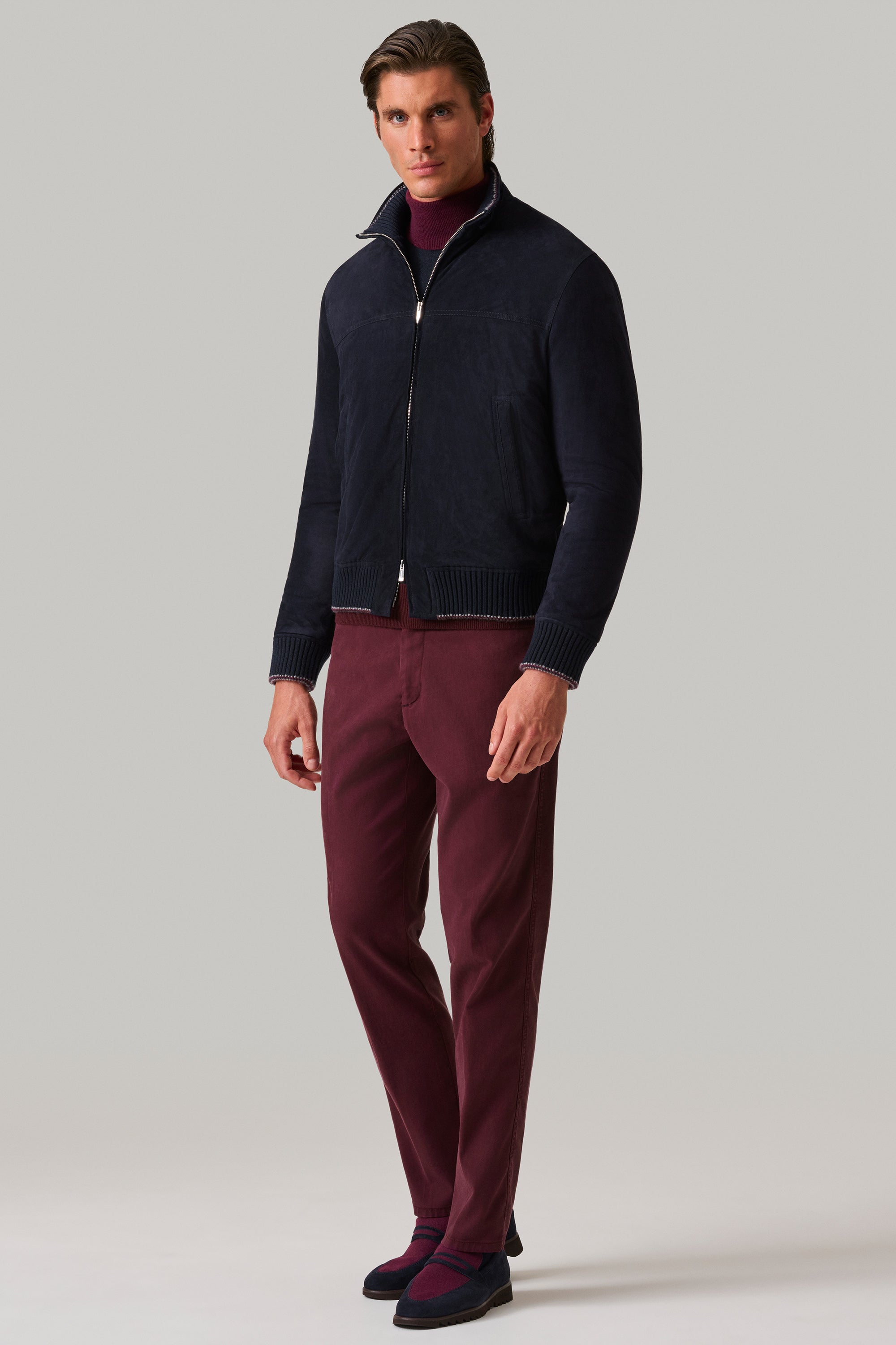 CONFORT suede jacket