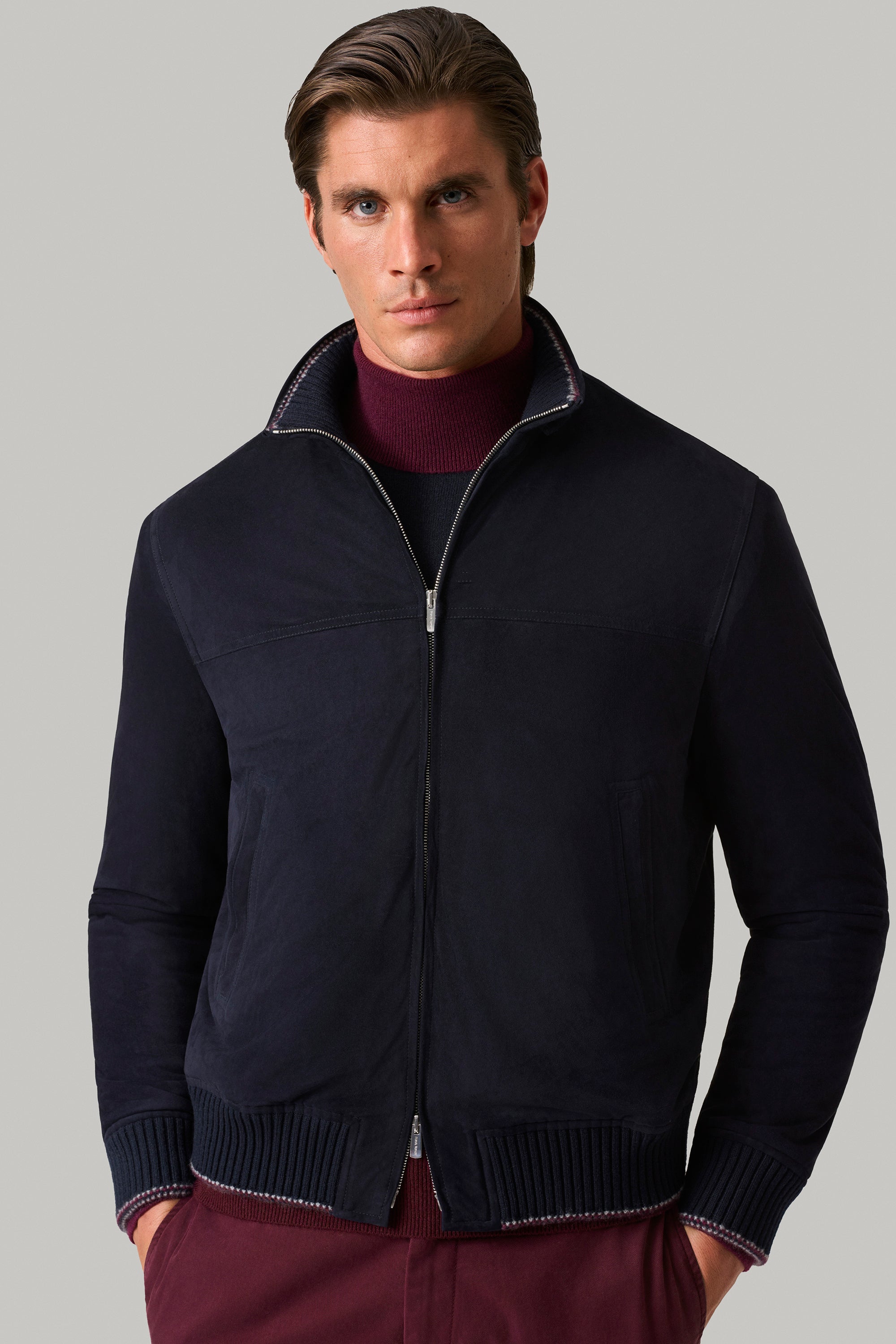 CONFORT suede jacket