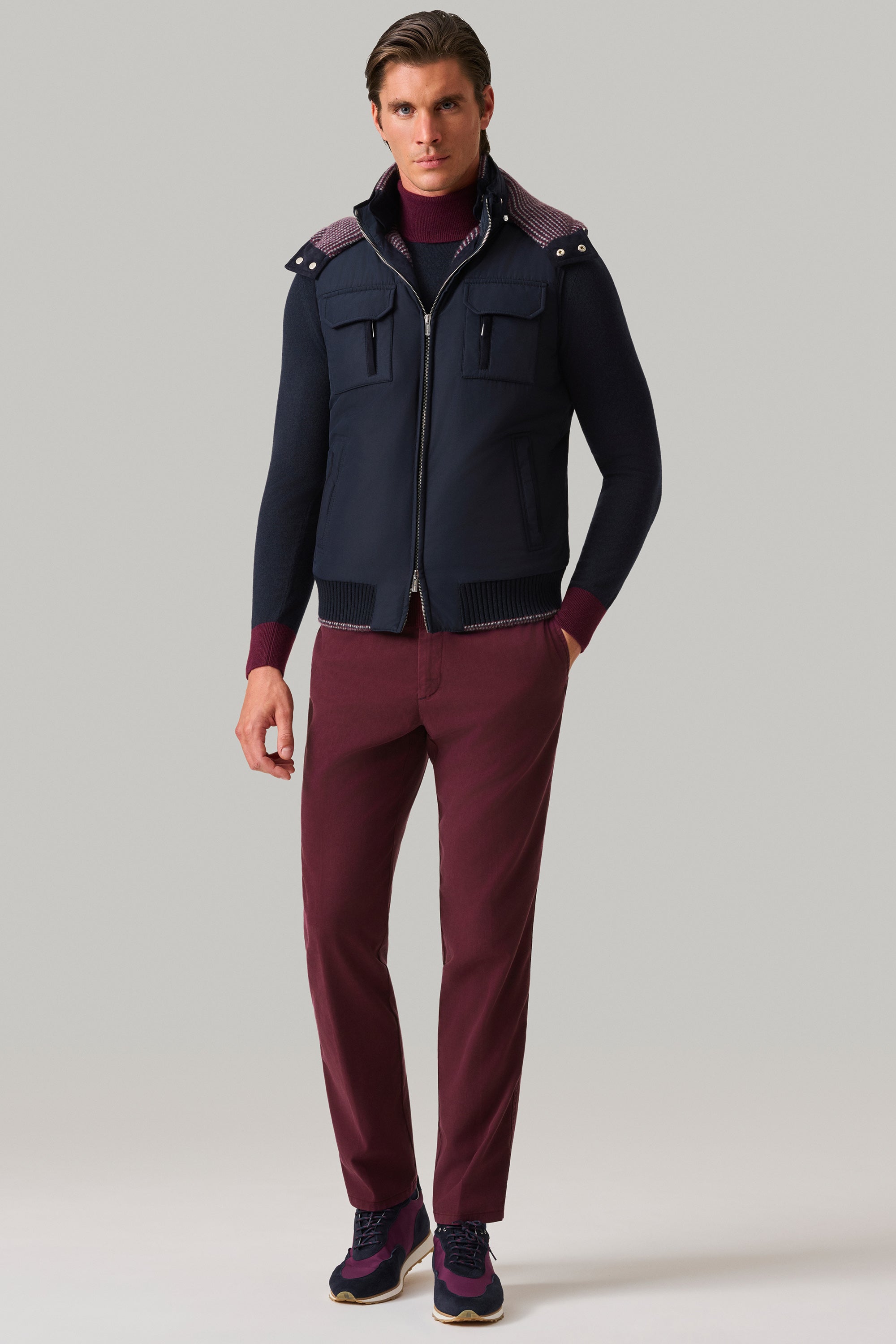 Gilet DAKOTA en silk nylon ultra-light