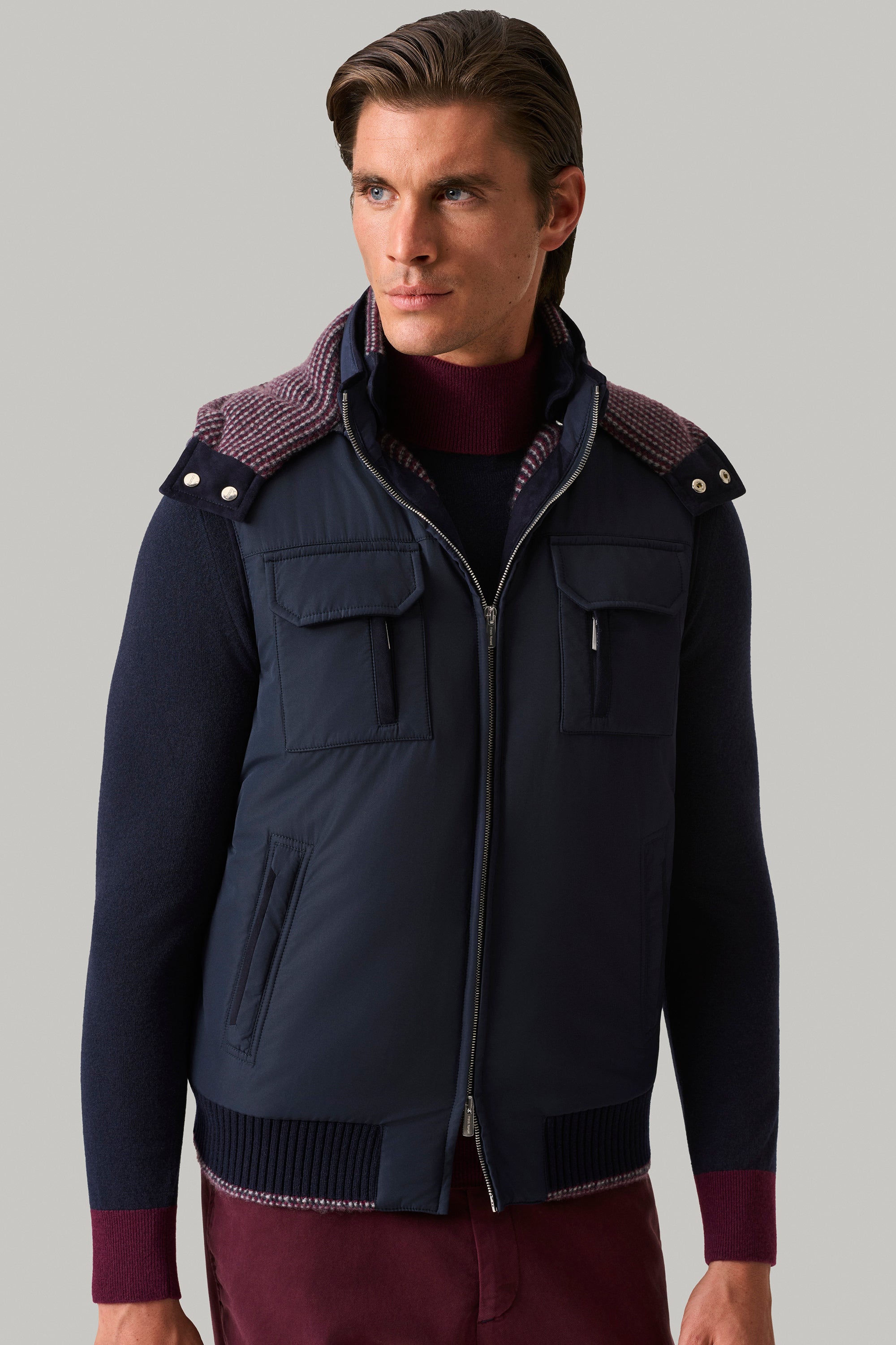 Gilet DAKOTA en silk nylon ultra-light