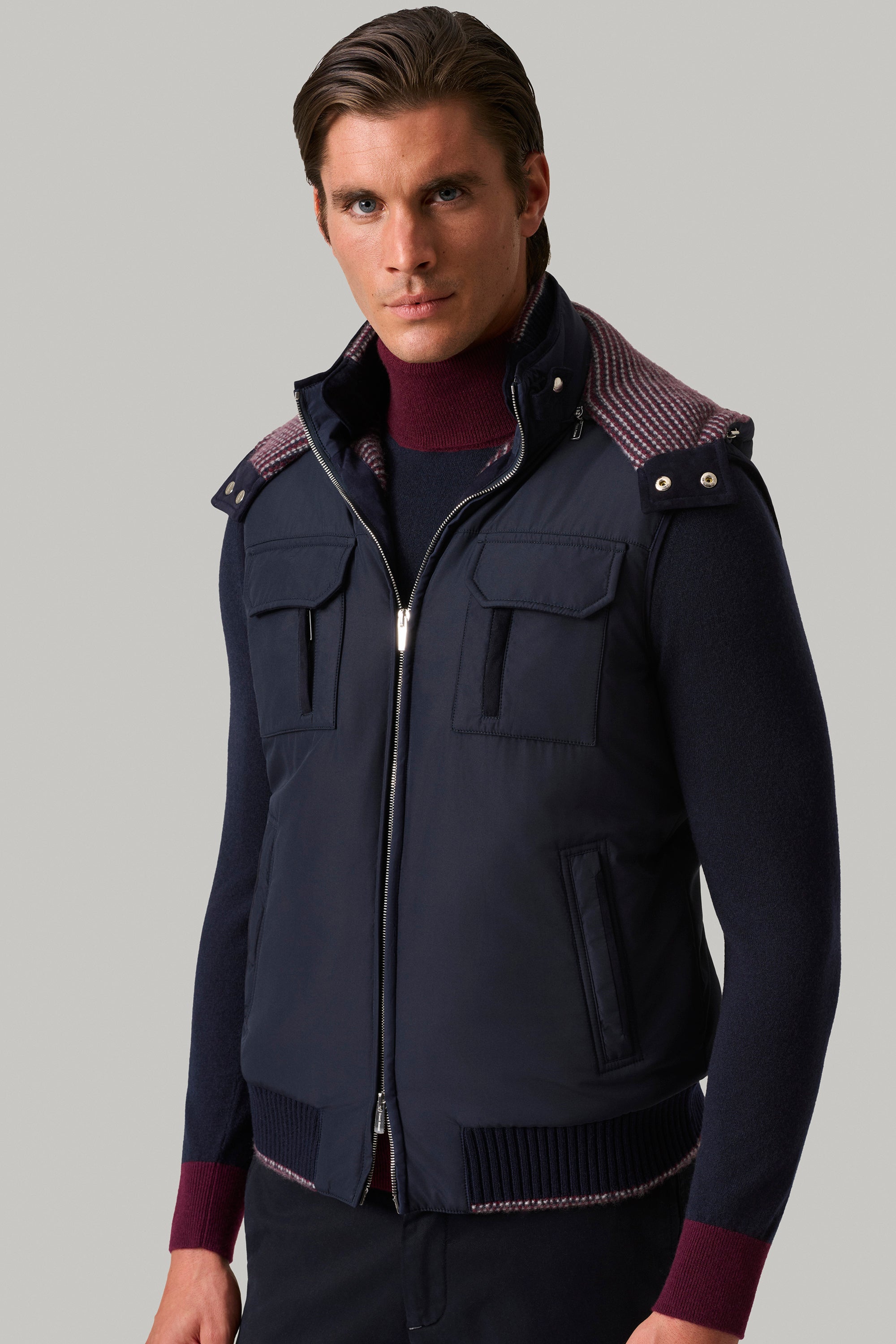 Gilet DAKOTA en silk nylon ultra-light